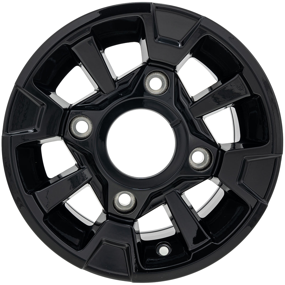 Polaris Black Front Rim 12X6 AL 26.2OFST 1523292-266