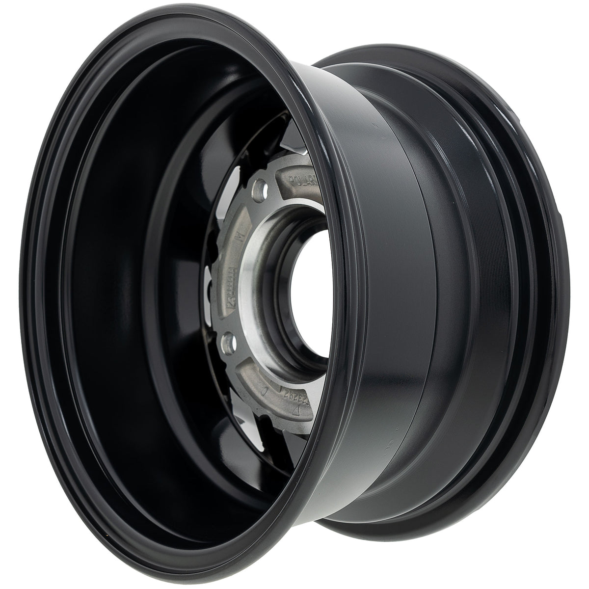 Polaris Black Front Rim 12X6 AL 26.2OFST 1523292-266 Ranger 1000 20th