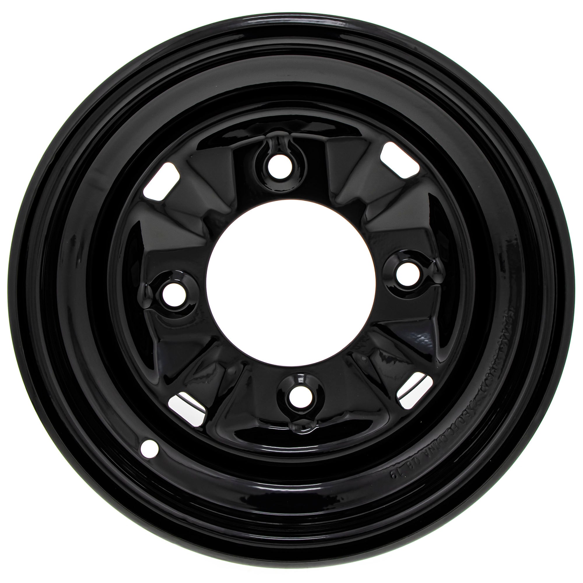 Polaris 1523443-067 Gloss Black Rear 12X8 Rim 10 Ga Ranger 1000 2020-2022