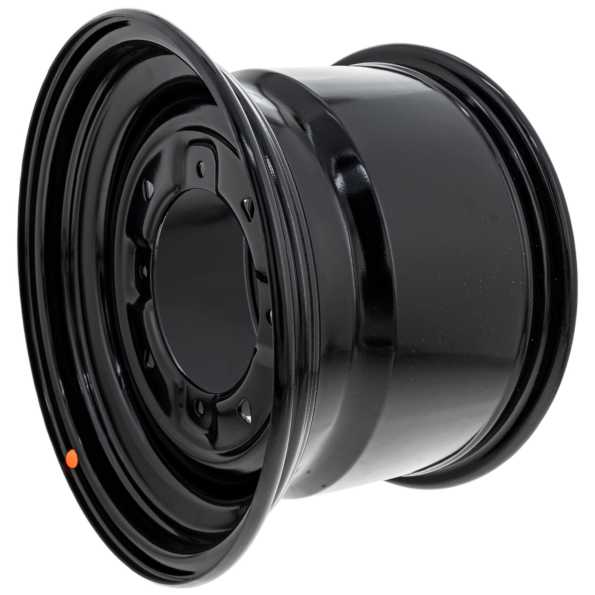 Polaris 1523444-067 Gloss Black Rear 900lb 12x8 Rim RZR Ranger Sportsman 570 800