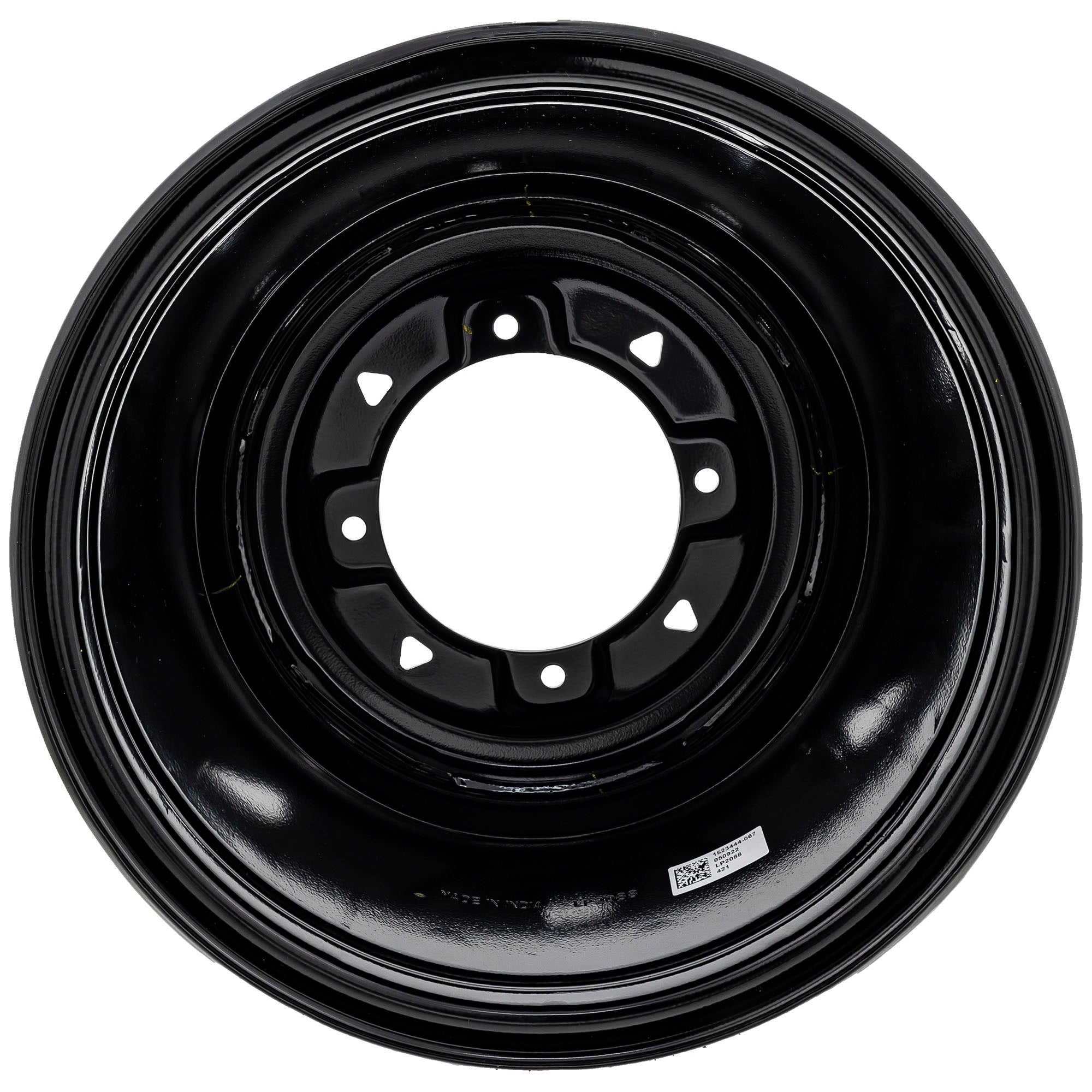 Polaris 1523444-067 Gloss Black Rear 900lb 12x8 Rim 2007-2023 Ranger 500 570 EPS