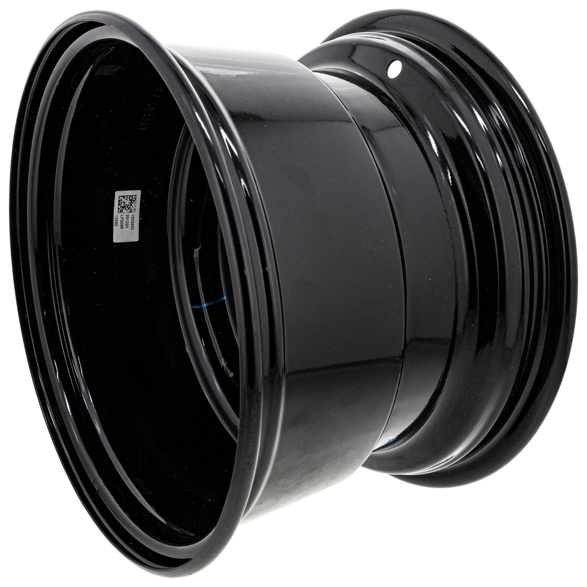 Polaris Gloss Black Rear 12X8 Rim 1523450-067