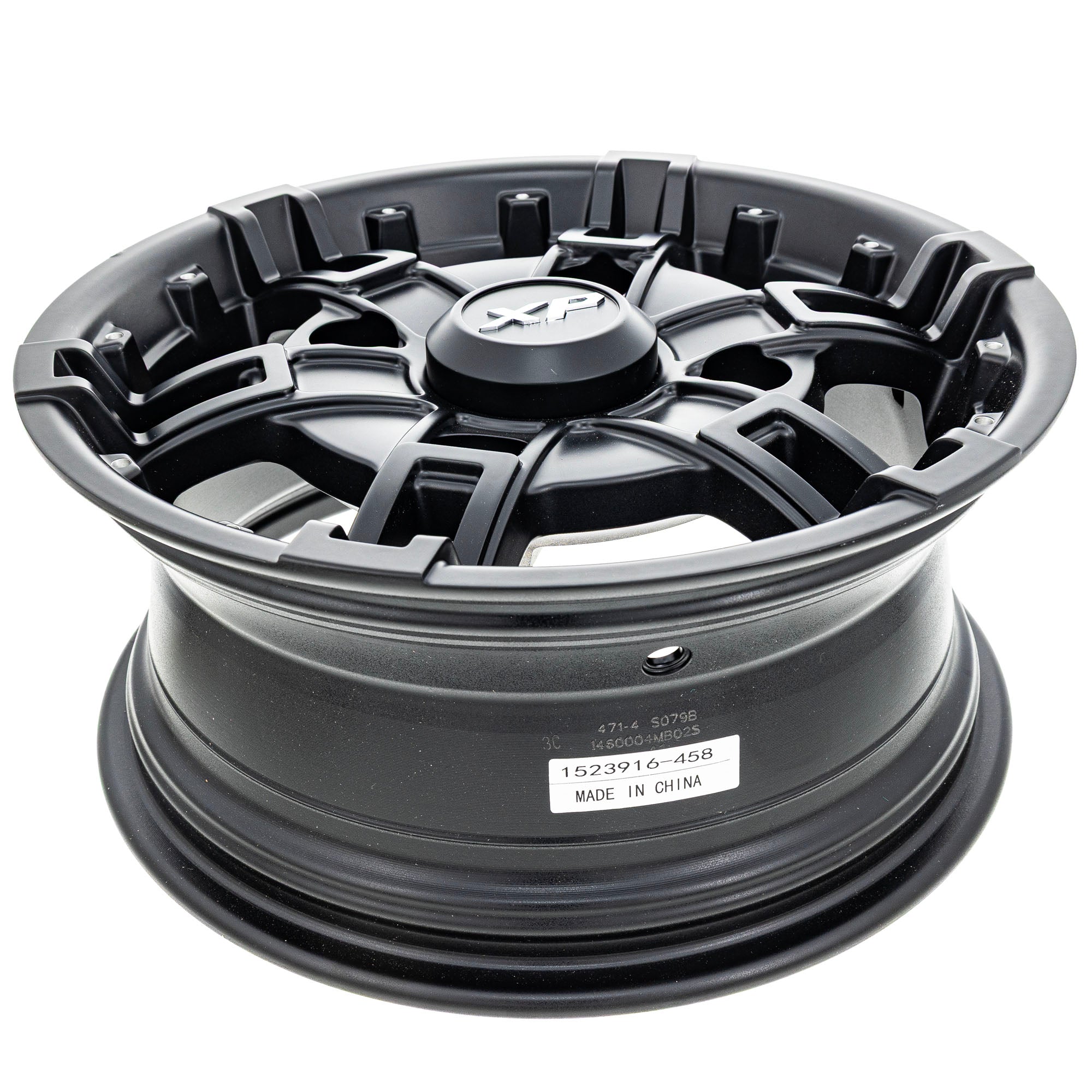 Polaris 1523916-458 Matte Black 14X6 Buckle Wheel Ranger Crew XP EPS Waterfowl