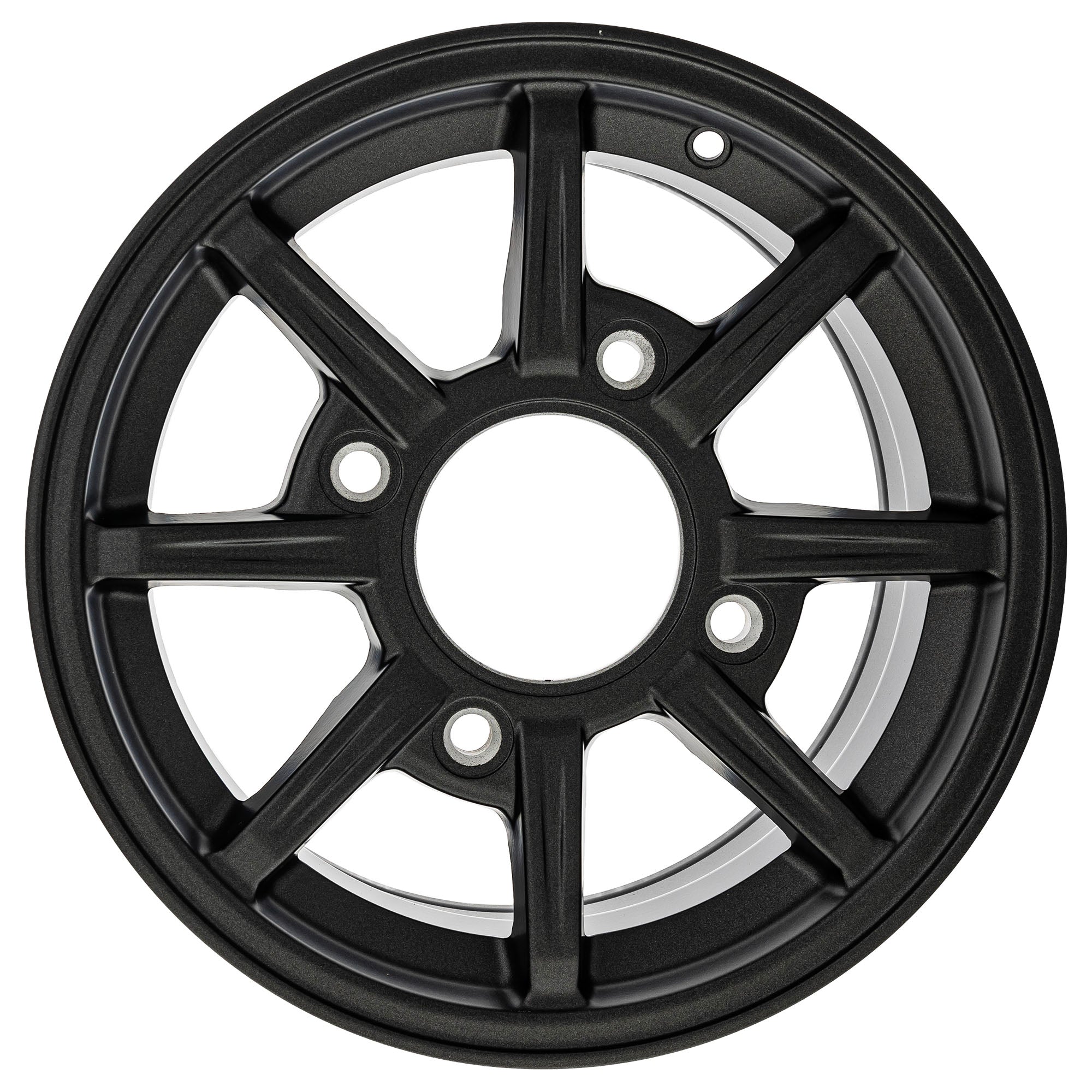 Polaris 1523999-744 Matte Flat Black Cast 14X6 Rim RZR XP 4 2021-2025