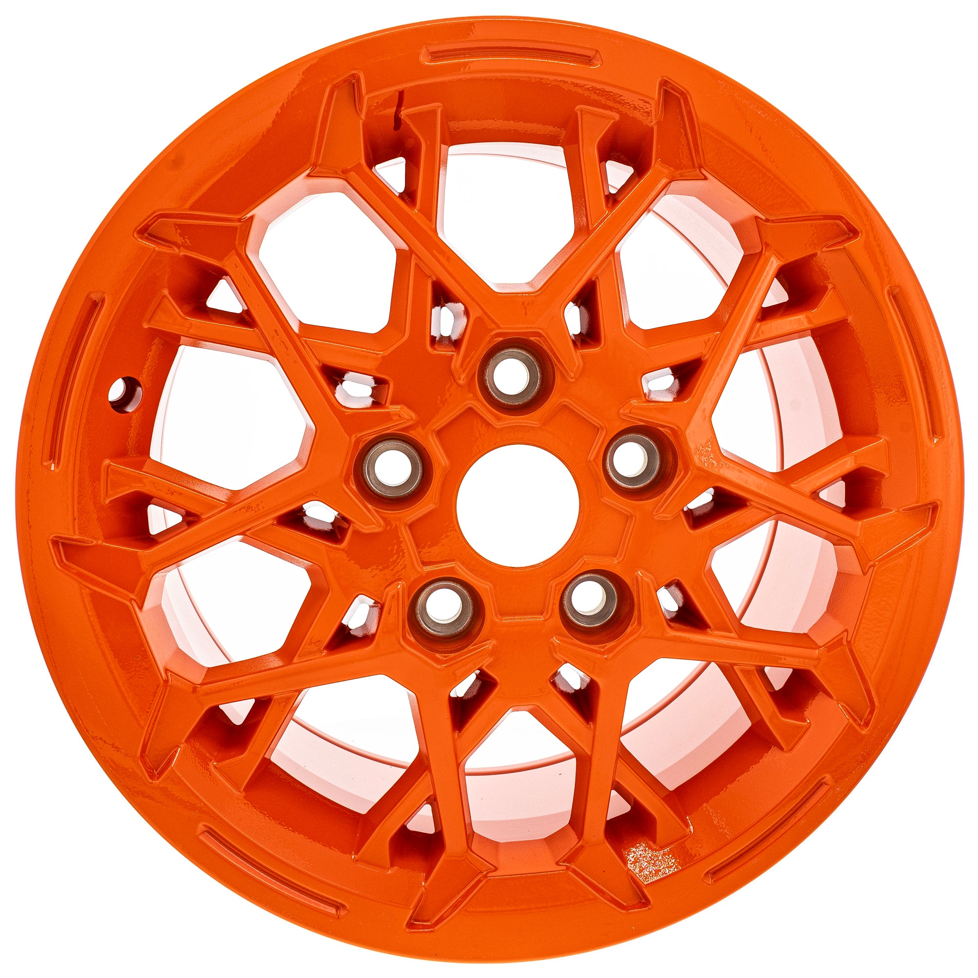 Polaris 1525086-647 Orange Burst Cast 15x7 Rim RZR 4 2022