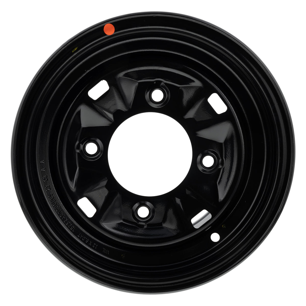 Polaris 1525240-067 Black Front Rim 10GA 12X6 RZR Ranger 1000 900 570 XP