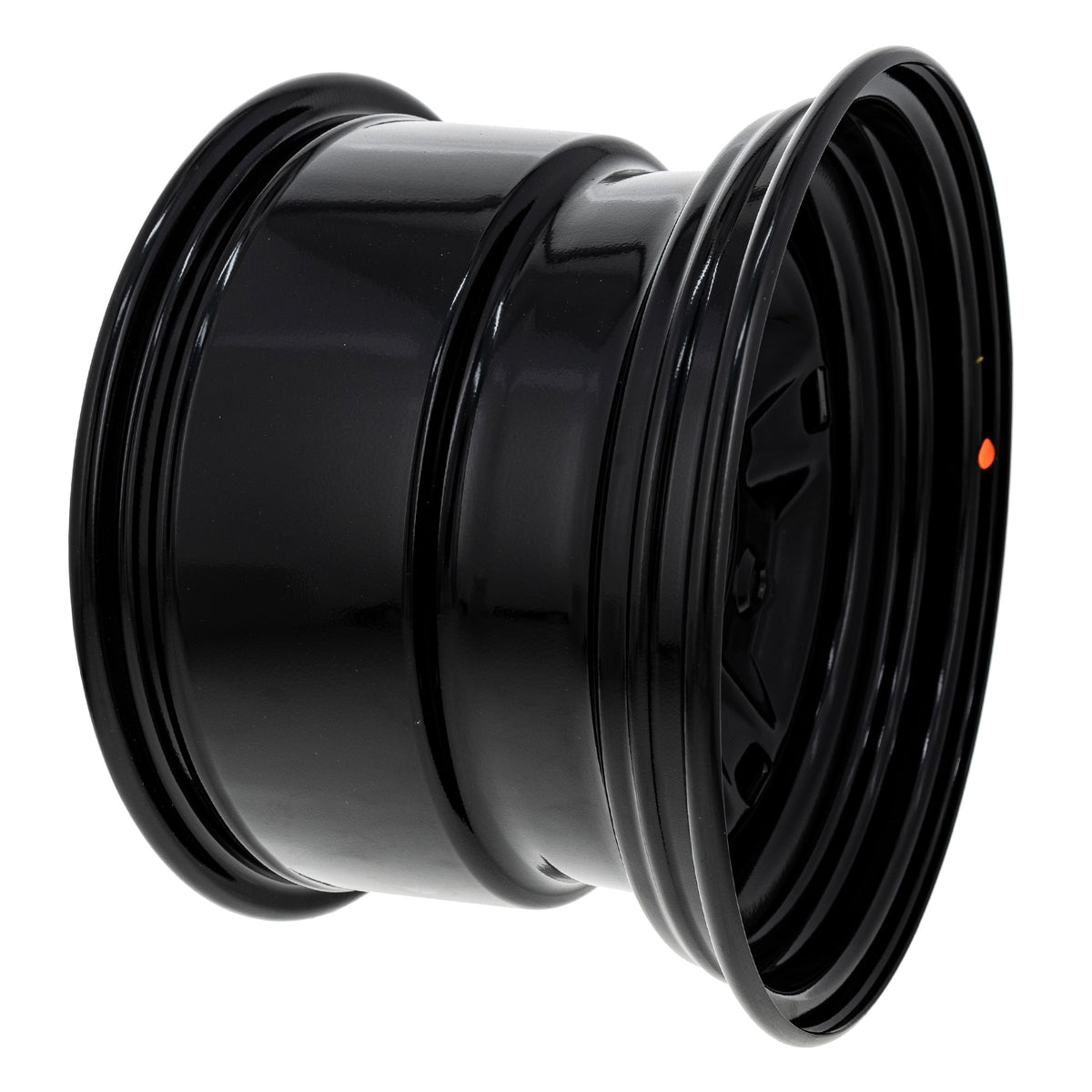 Polaris Gloss Black Rear Rim 12X8 GA 1525241-067 alternate view