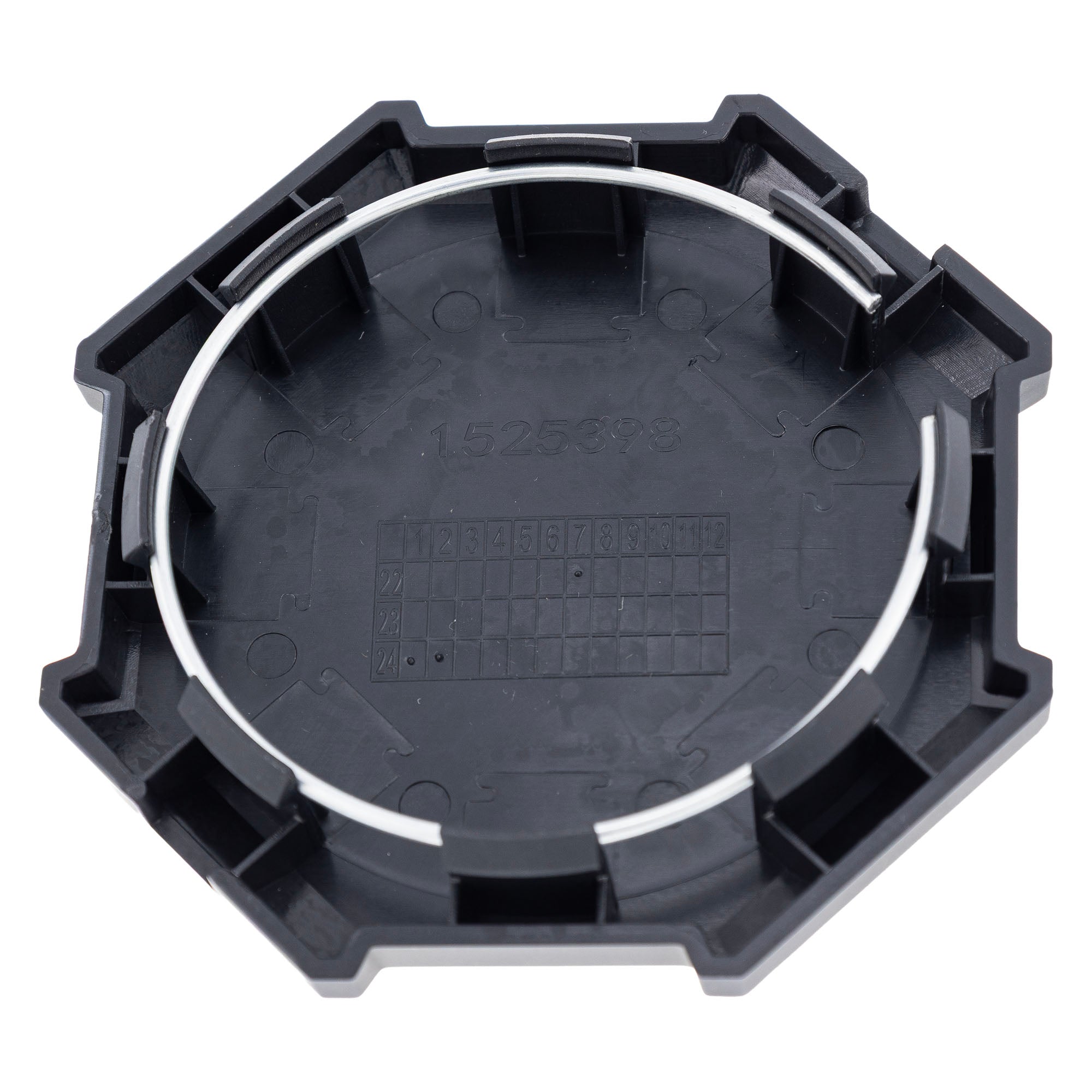 Polaris 1525398-458 Rim Cap Matte Black