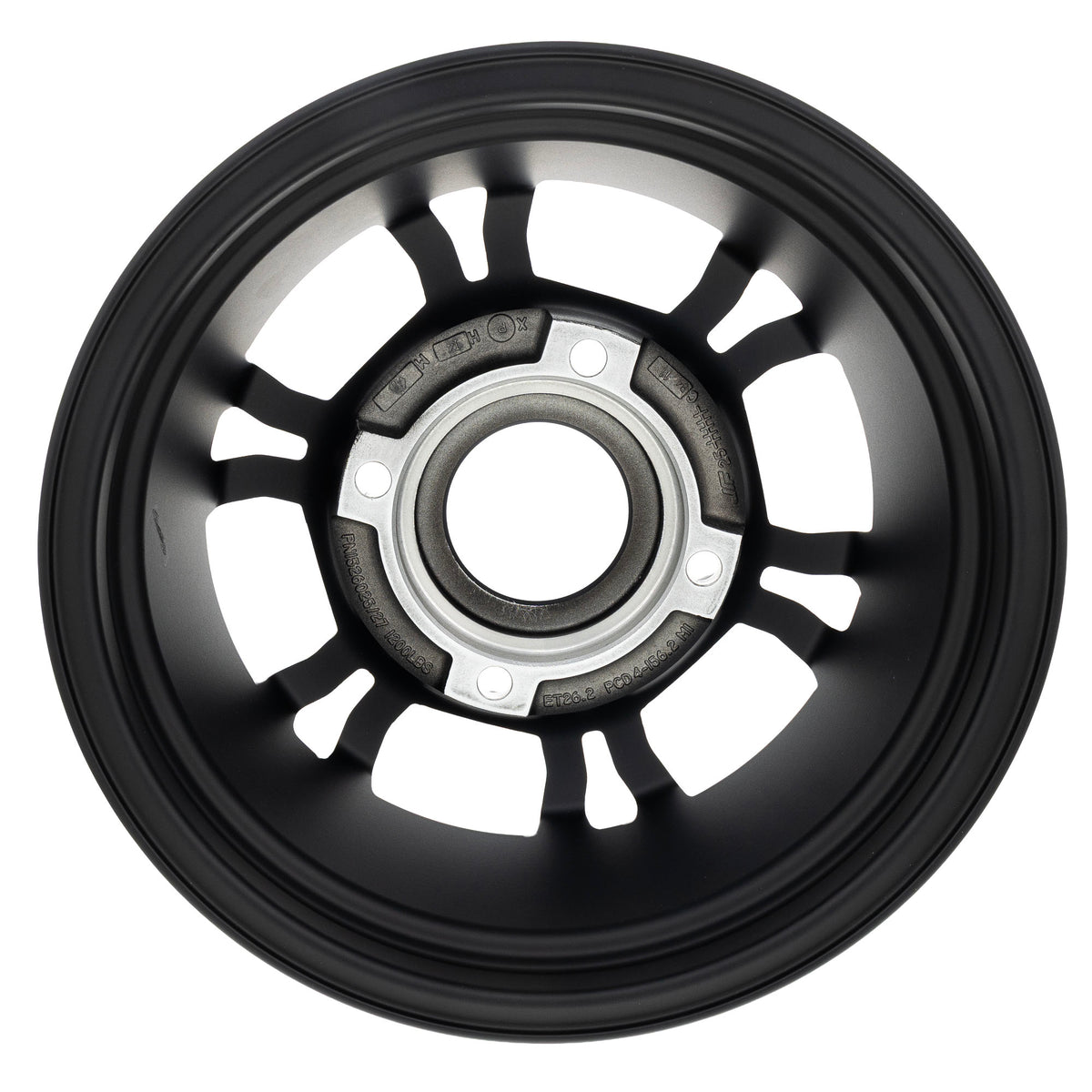 Polaris 1526025-458 Matte Black Front 14x6 Wheel 2022 Ranger XP 1000 Crew