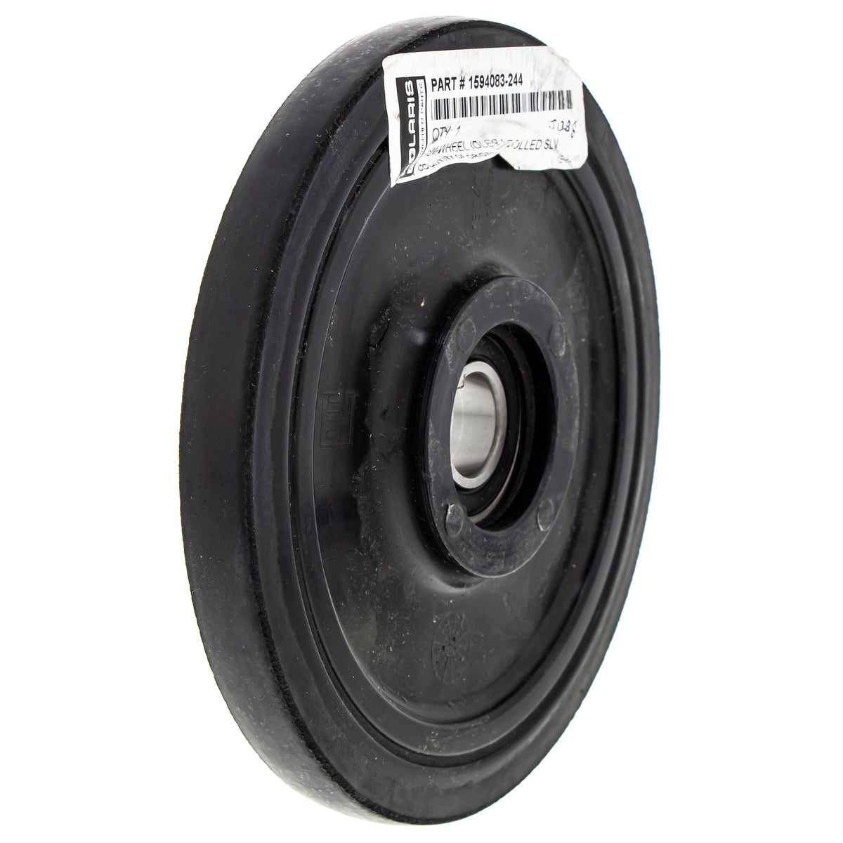 Polaris Silver Metallic Scrolled Idler Wheel 1594083-244 additional view