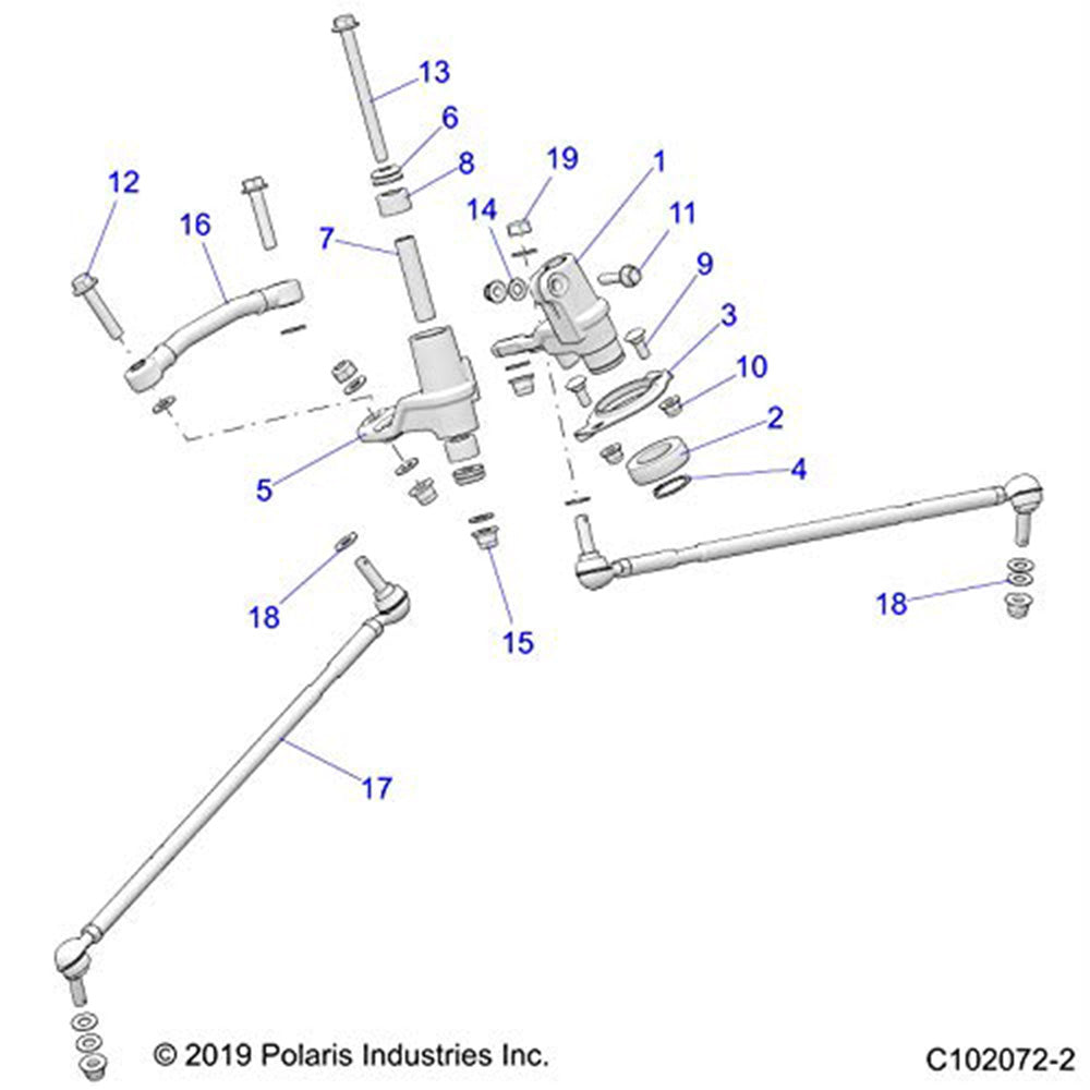 Polaris 1824916 Tie Rod Sportsman Scrambler 1000 Limited S Trail XP