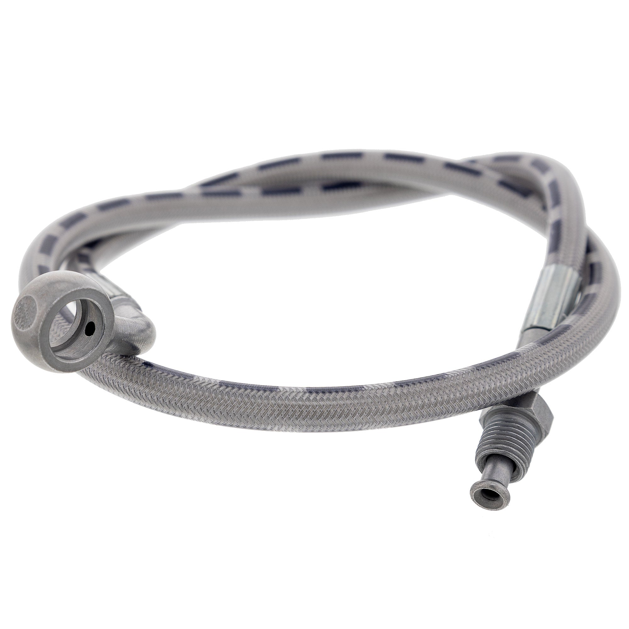 Polaris 1910838 OEM Front Left Brake Line 2005-2019 Scrambler Sportsman Trail Blazer Boss