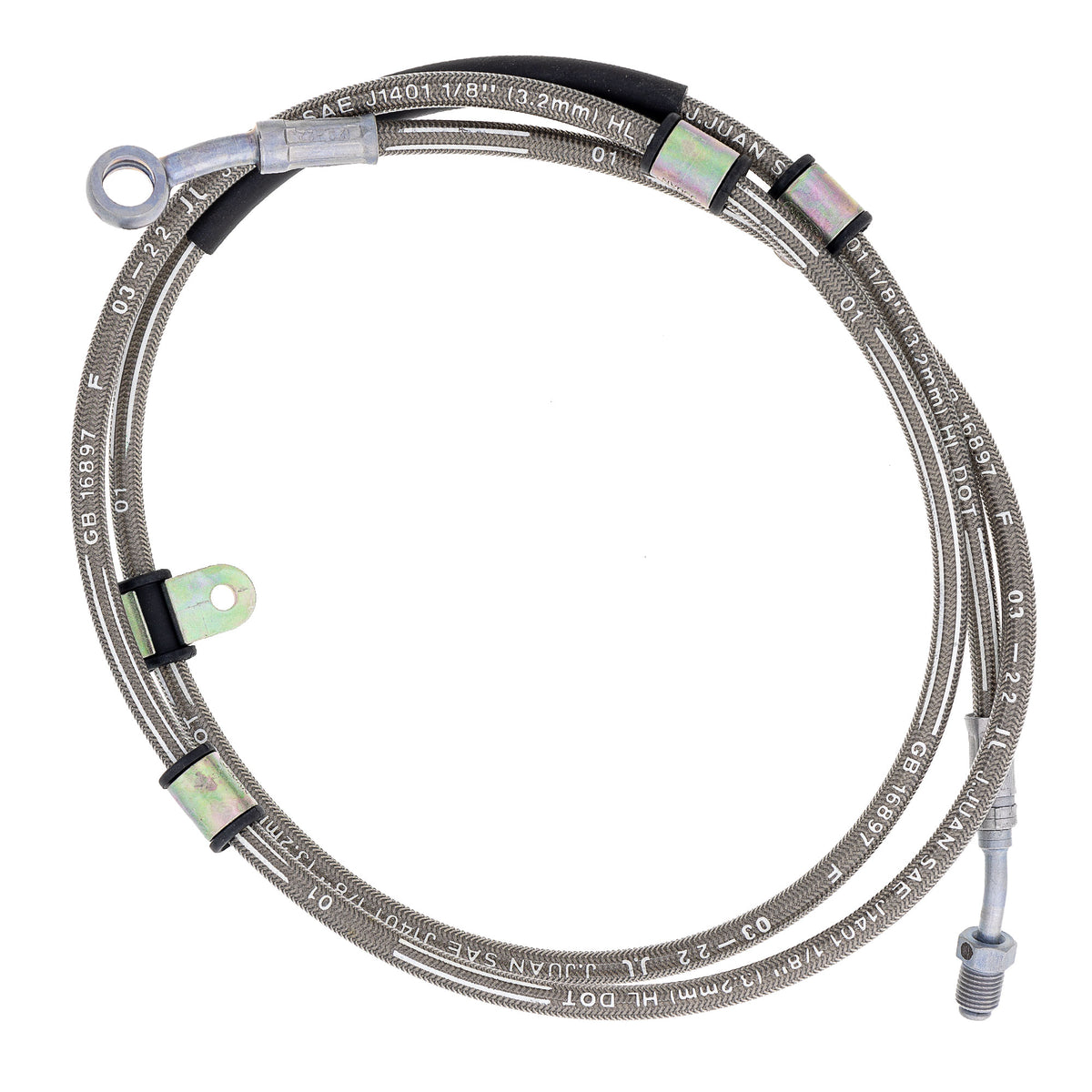 Polaris 1912907 Rear Left Brake Line RZR RS1 EPS 2018-2022