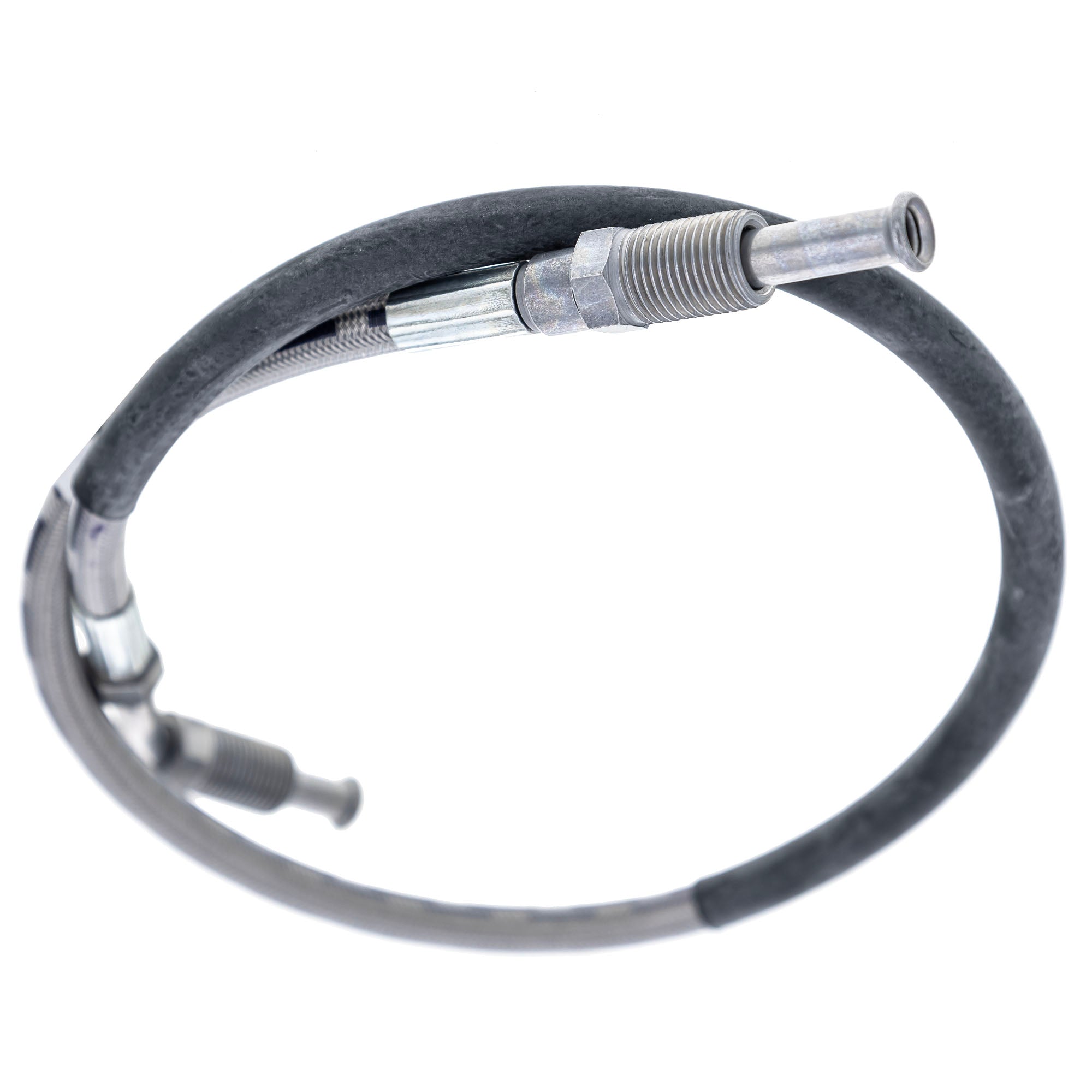 Polaris 1930752 Front Left Brake Line w Fittings 1988-2001 335 Sportsman