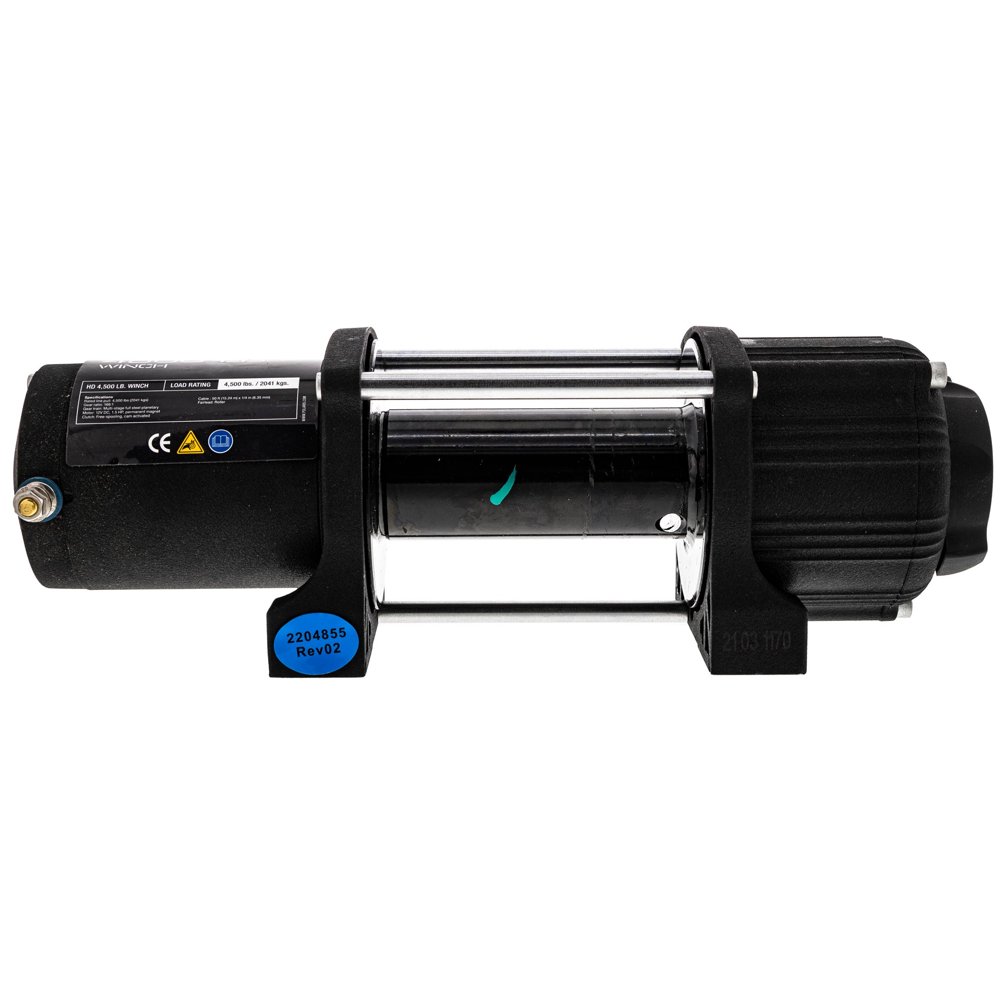 Polaris 2204855 Winch 4.5 BTM SPL RZR Ranger General 1000 900 XP Turbo S Crew