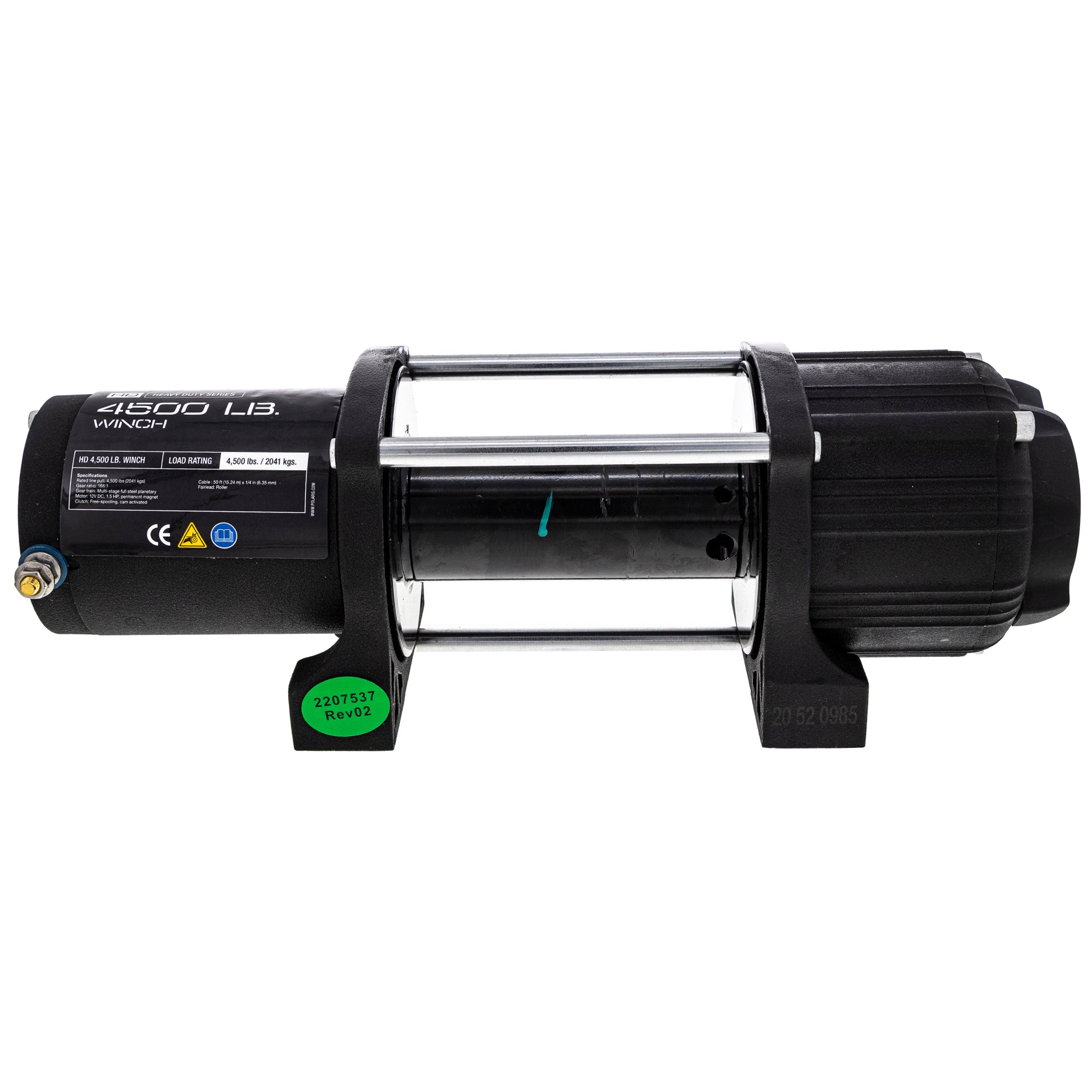 Polaris 2207537 Winch 4500 lb Ranger Trail Boss 1000 XP Crew 2019-2025