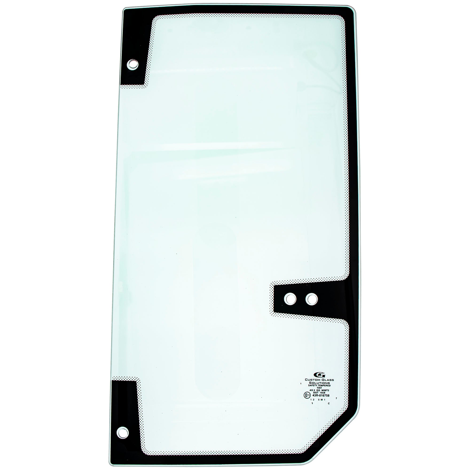 Polaris 2207588 Rear Left Glass Kit Pro XD Crew 2023-2026