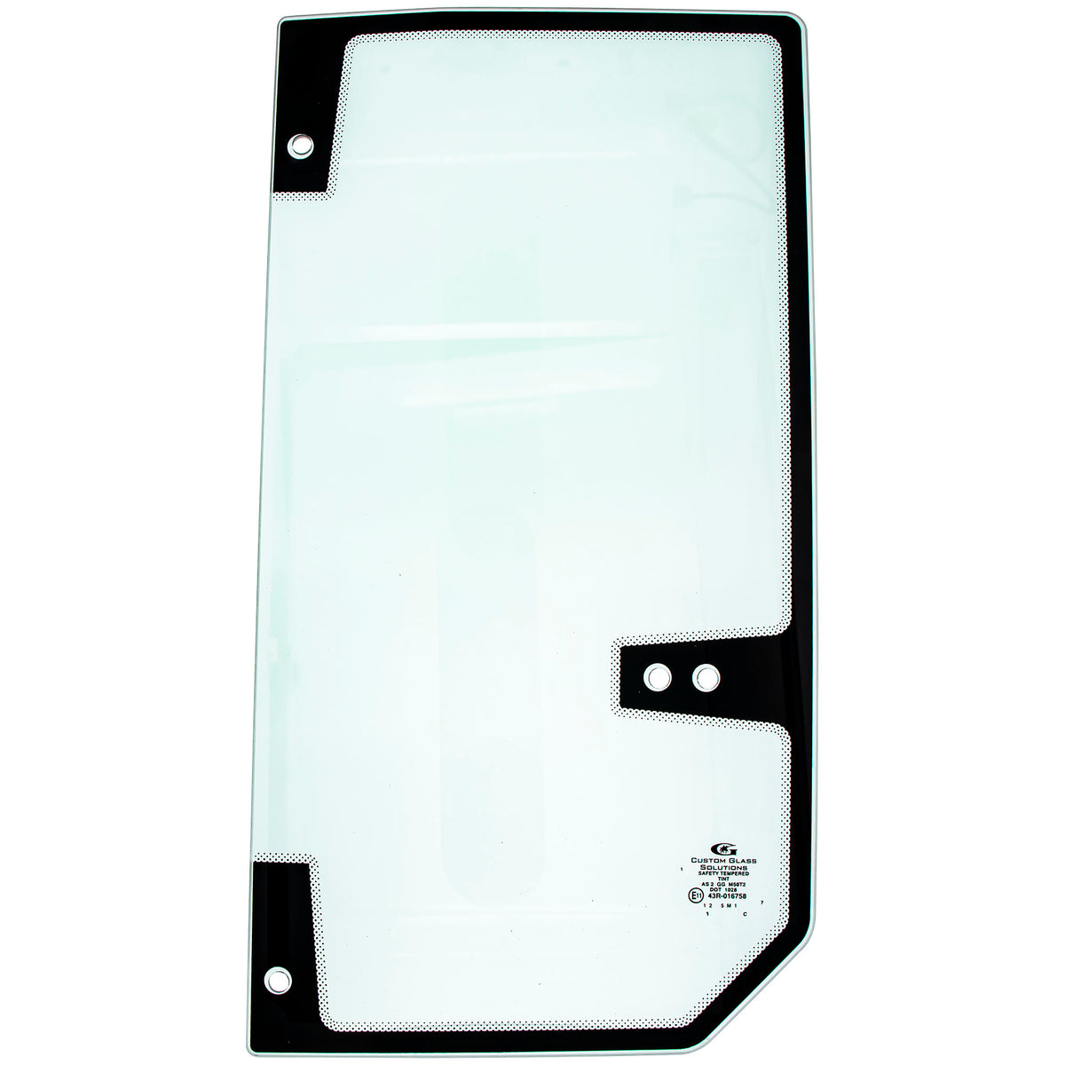 Polaris 2207588 Rear Left Glass Kit Pro XD Crew 2023-2026