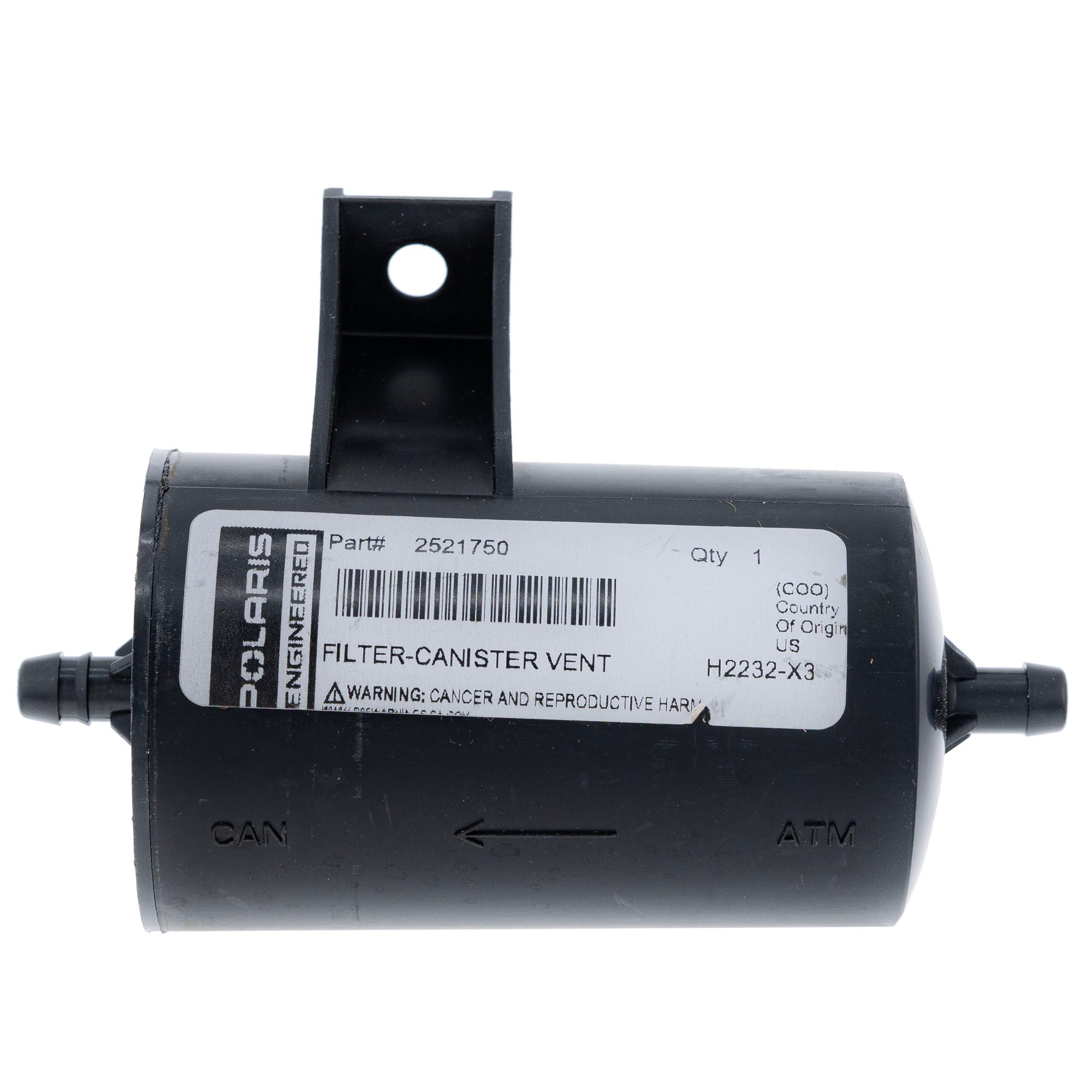 Polaris 2521750 Canister Vent Filter RZR Ranger Sportsman 1000 570 XP Turbo S