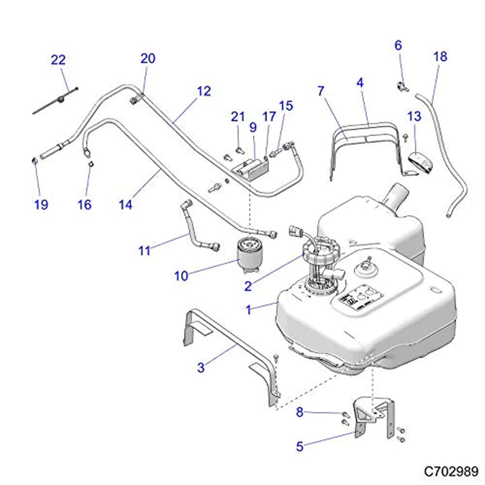 Polaris 2521986 Fuel Filter Ranger Pro XD Crew 2019-2026