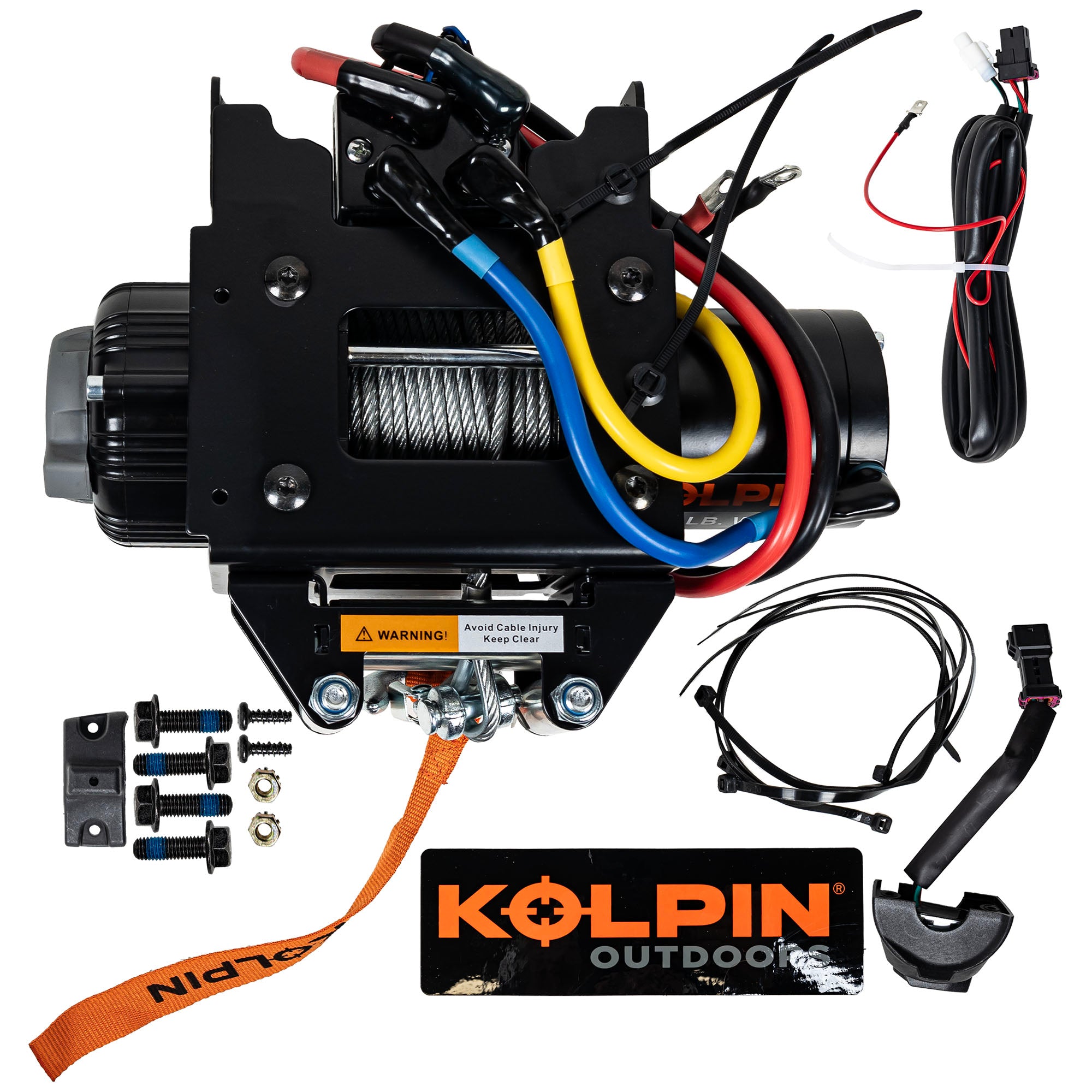 Kolpin Polaris 26-3200 Sportsman Winch Kit 2500 LB 26-3100 26-3200