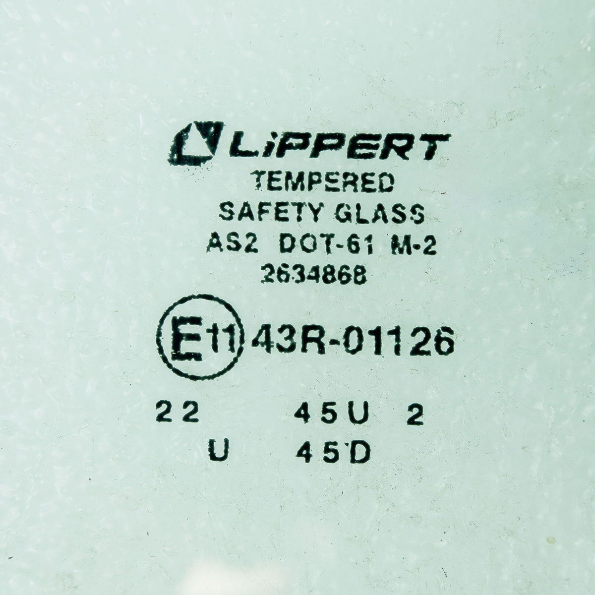 Polaris Right Hand Fixed Door Glass Window 2634868-S Ranger Diesel HST
