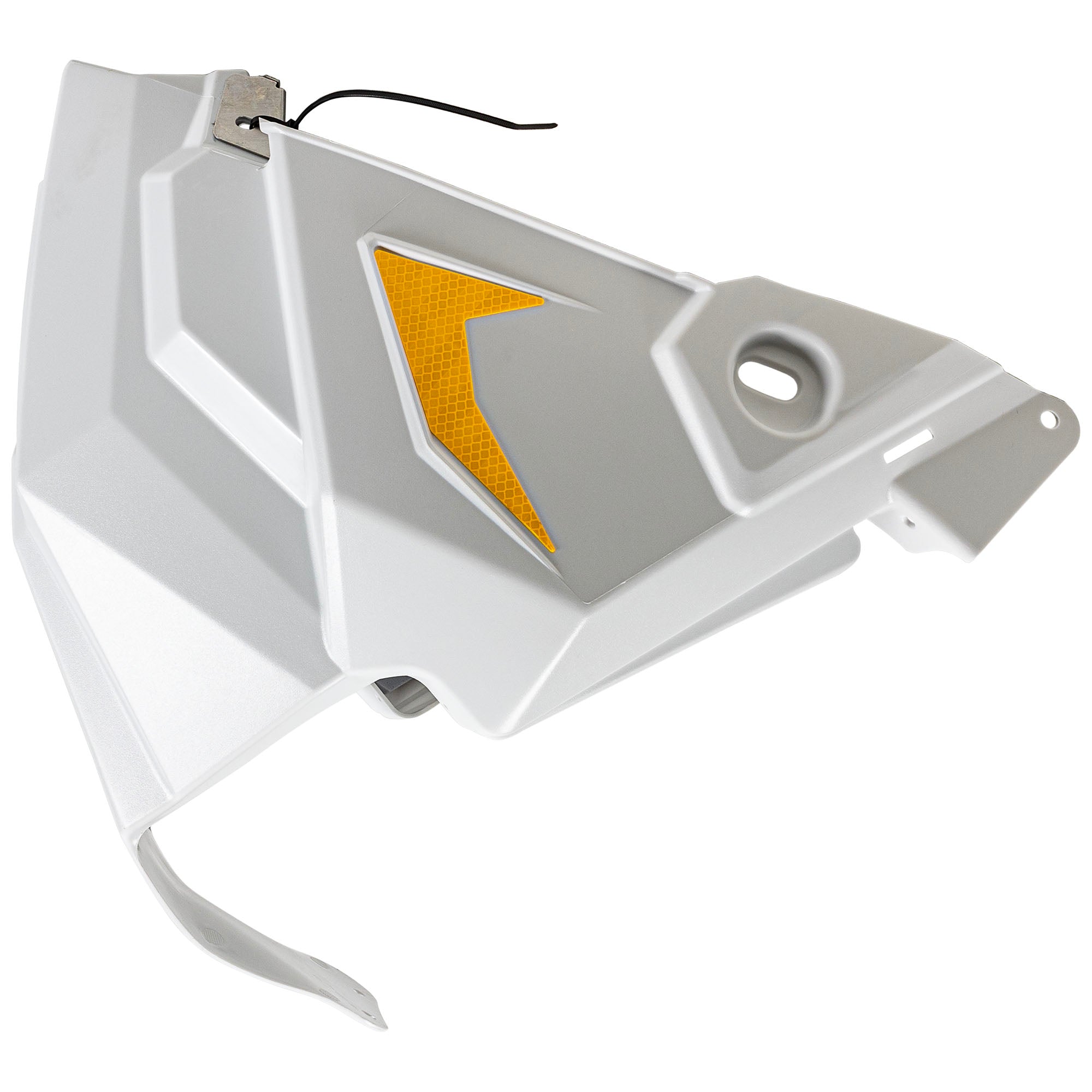 Polaris 2635745-133 White HDPE Nose Pan Assembly Rush Switchback RMK 800 600 SP