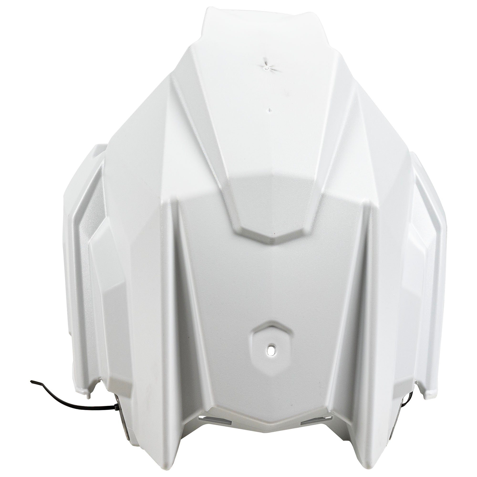 Polaris White HDPE Nose Pan Assembly 2635745-133