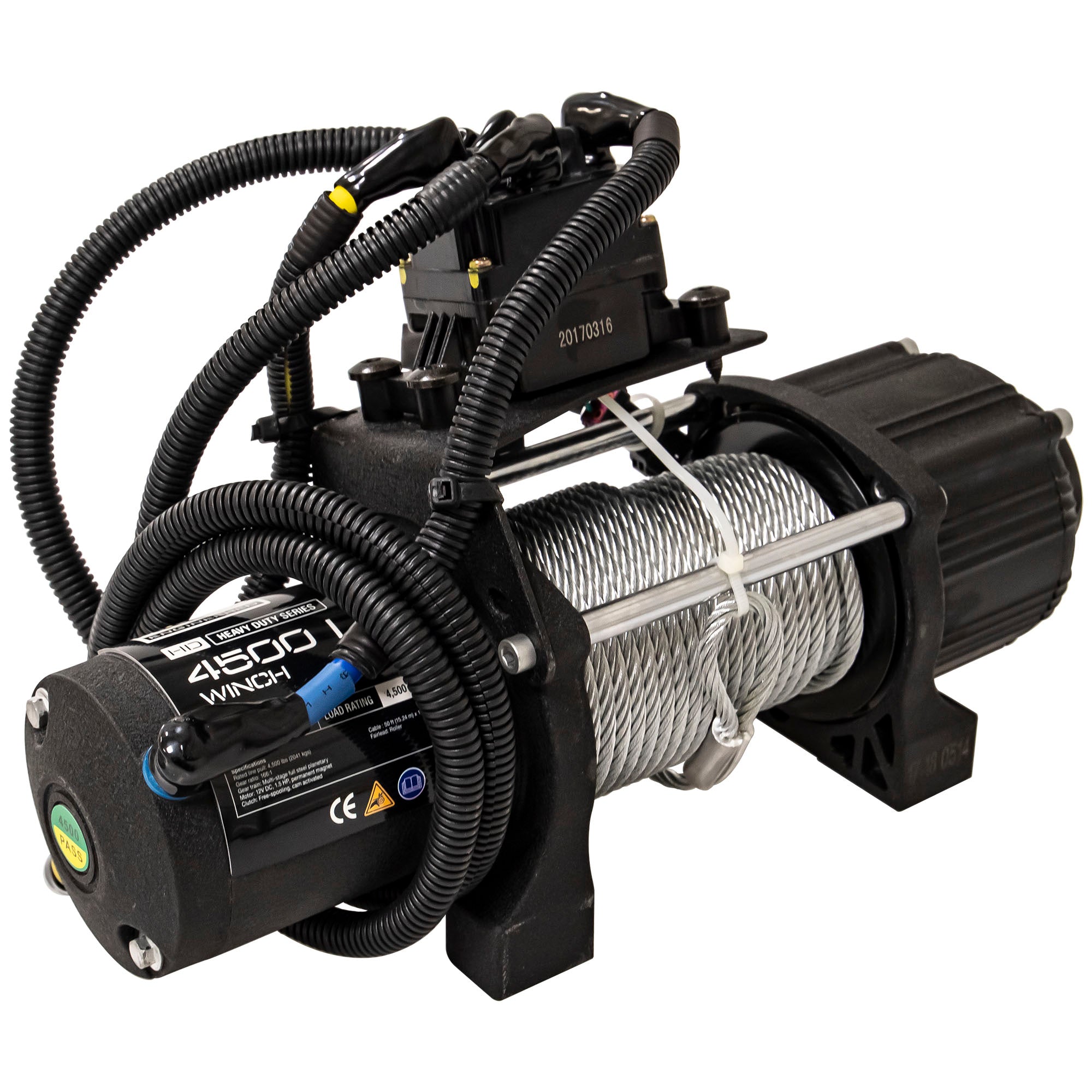 Polaris 2636518 Winch w/ Connector General 1000 4 2016-2019