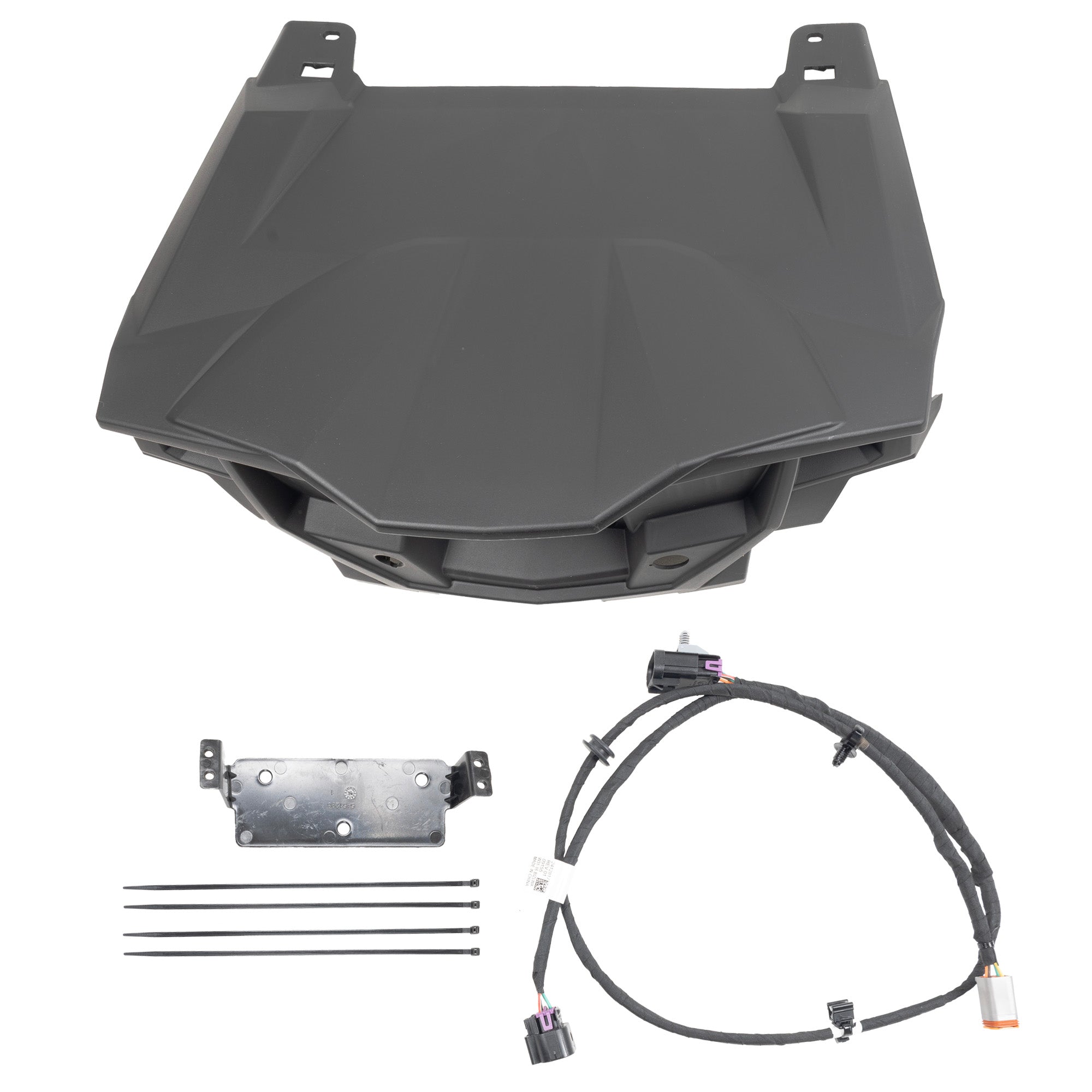 Polaris 2637082-070 Black Routered IP Upper RZR XP Turbo 4 2018