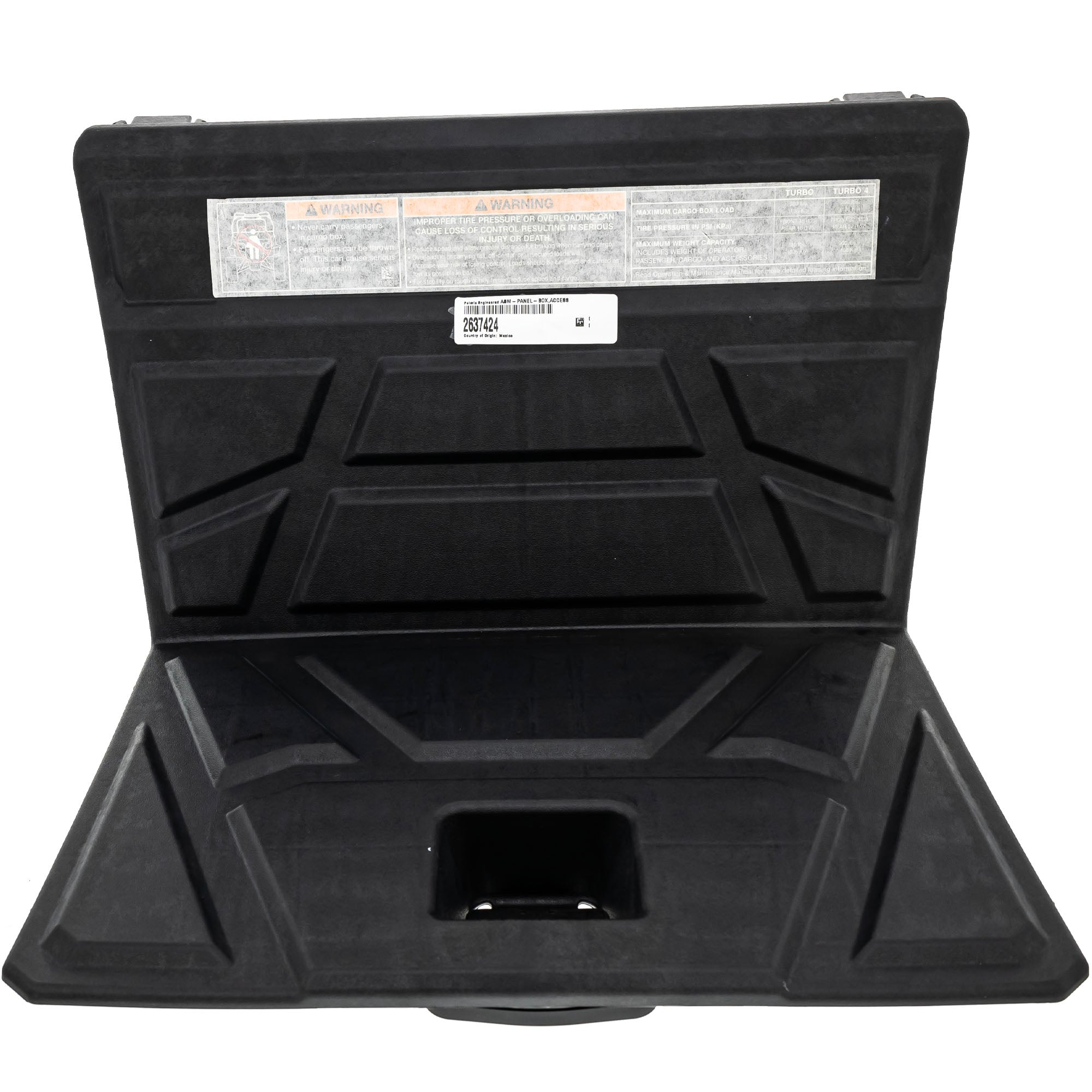 Polaris 2637424 Access Box Panel Assembly RZR XP Turbo 4 2019-2021