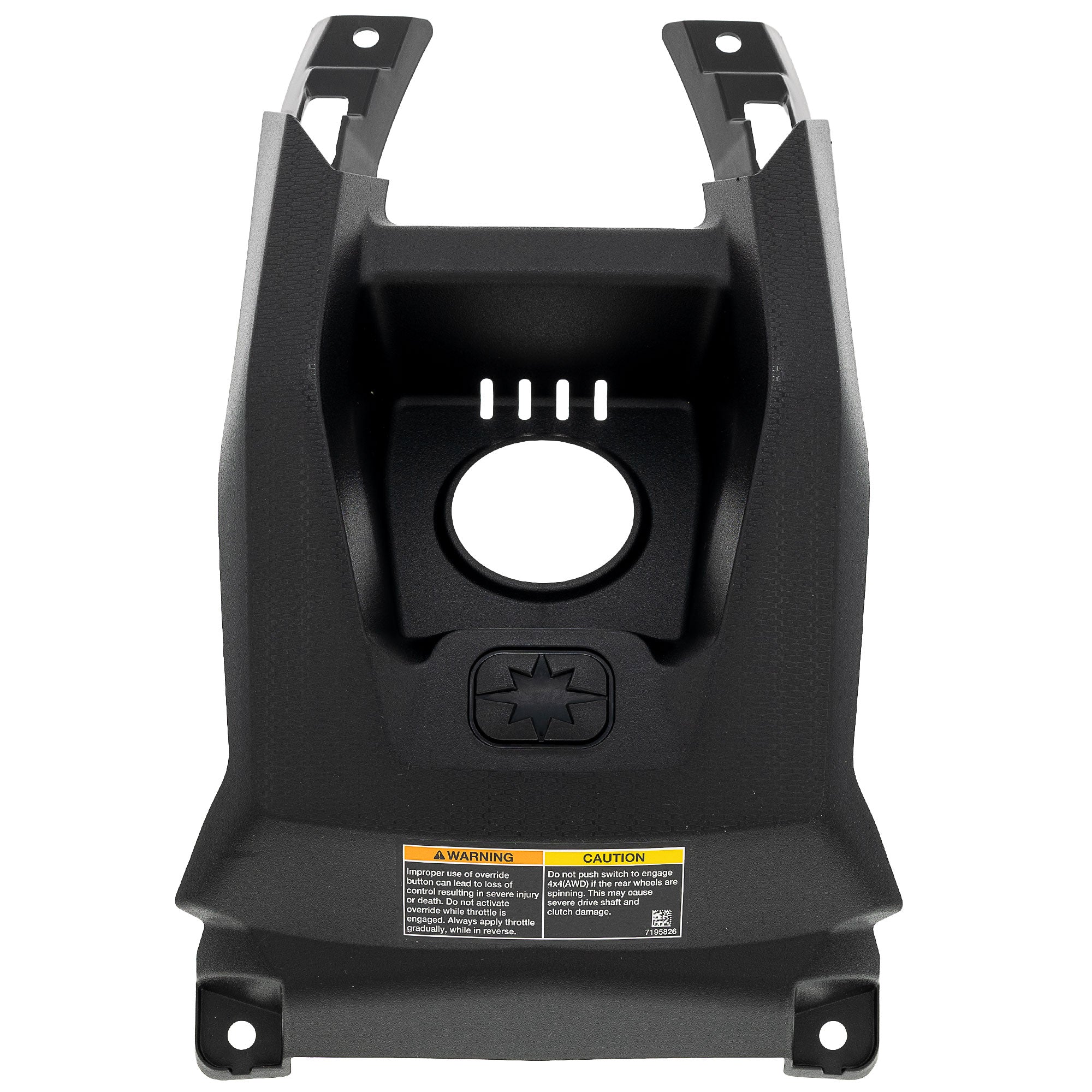 Polaris 2638360-070 Gloss Black Rear Center Cover Sportsman 570 450 2638360-070