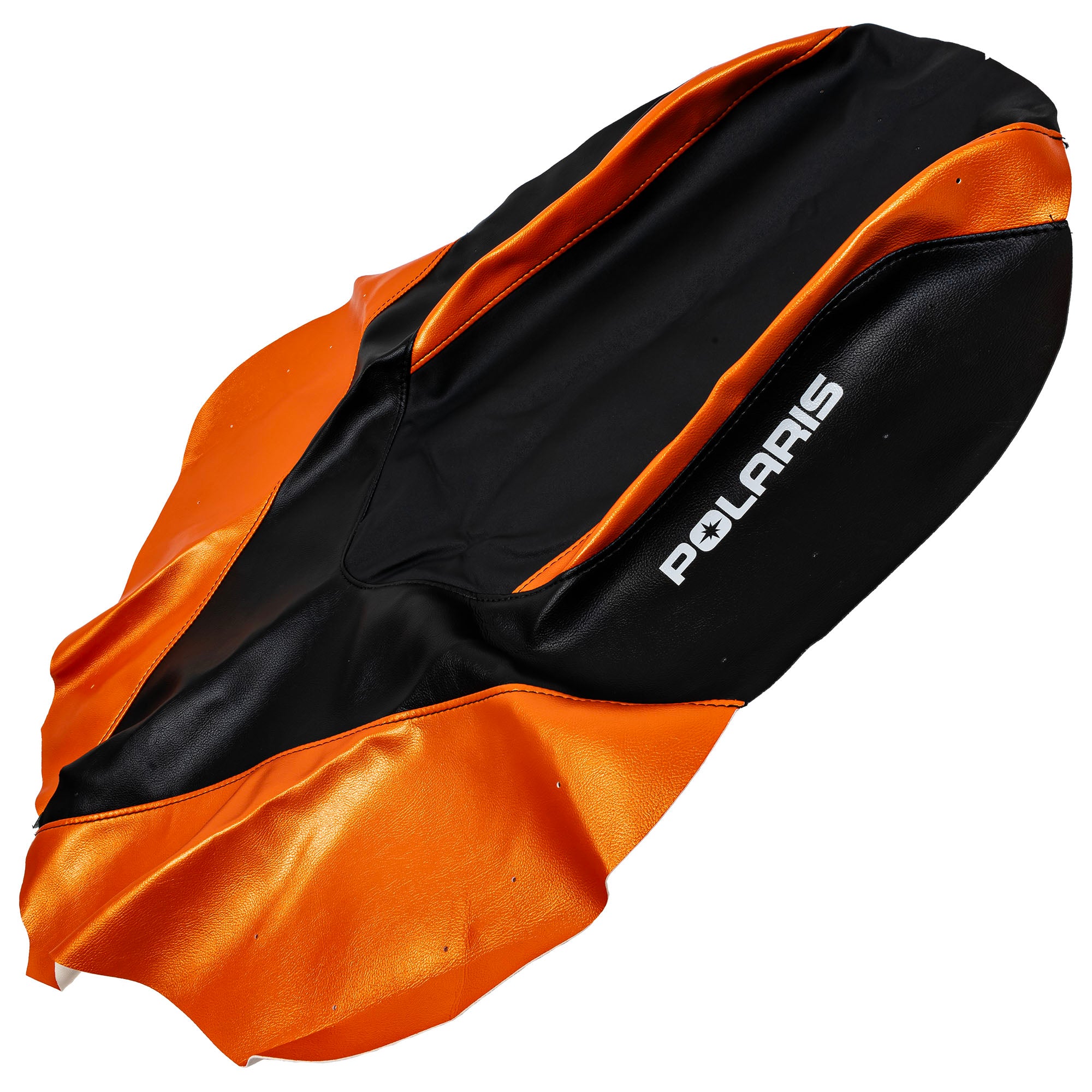 Polaris Steel/Orange Seat Covering 2685078