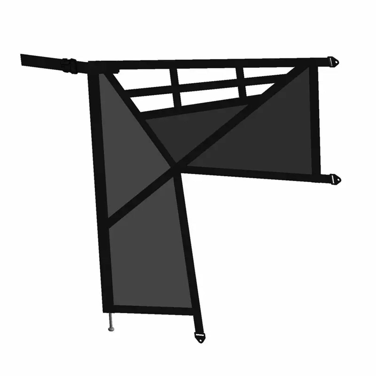 Polaris 2686410 Full Front Side Net Ranger 1000 900 570 XP Crew 2015