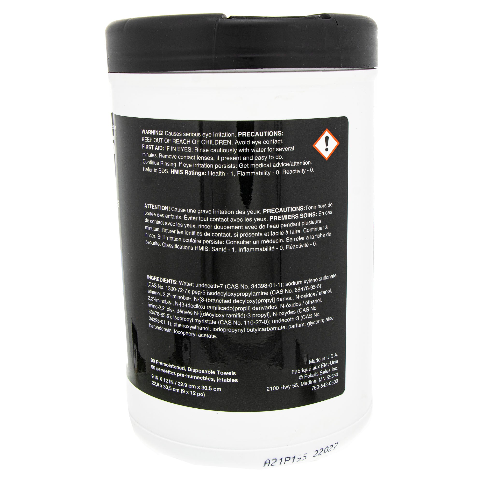 Polaris 2830441 Multi-Purpose Heavy Duty Scrubber Cleaning Towel Wipes 90 Count