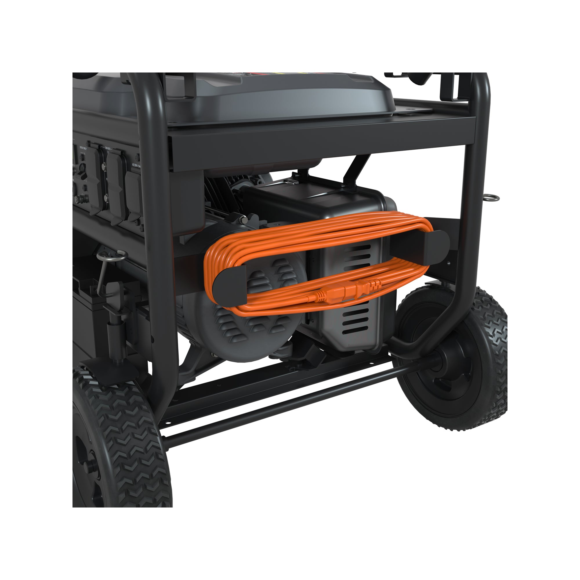 Polaris Power 2830535 Polaris Power Open Frame Generator - P6500 Heavy-Duty 225 lbs 75 dBA