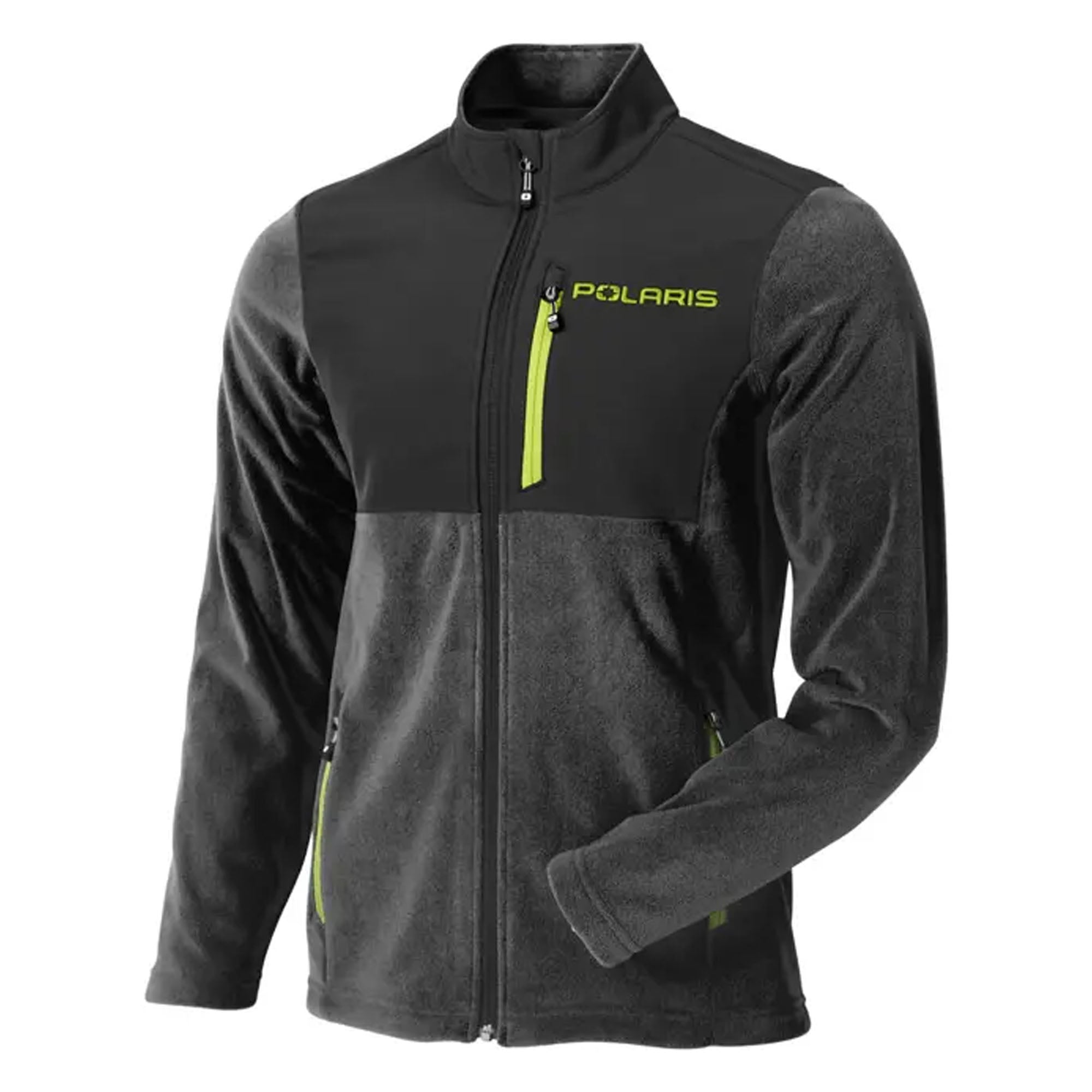 Polaris Men's Northstar Mid-Layer Black/Lime Mens