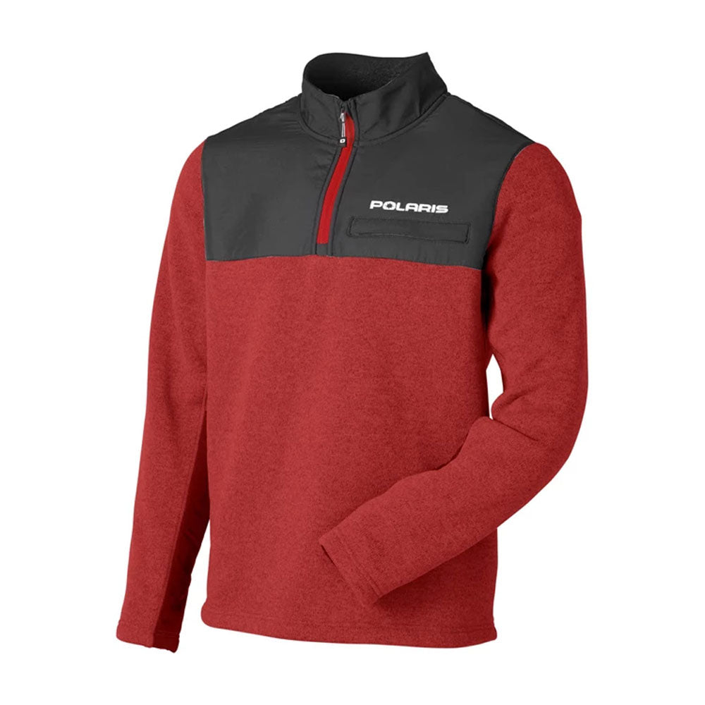 Polaris Titan Mid-Layer Sweater Red Mens