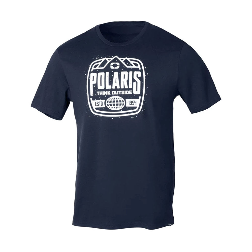 Polaris Stamp T-Shirt Navy Mens