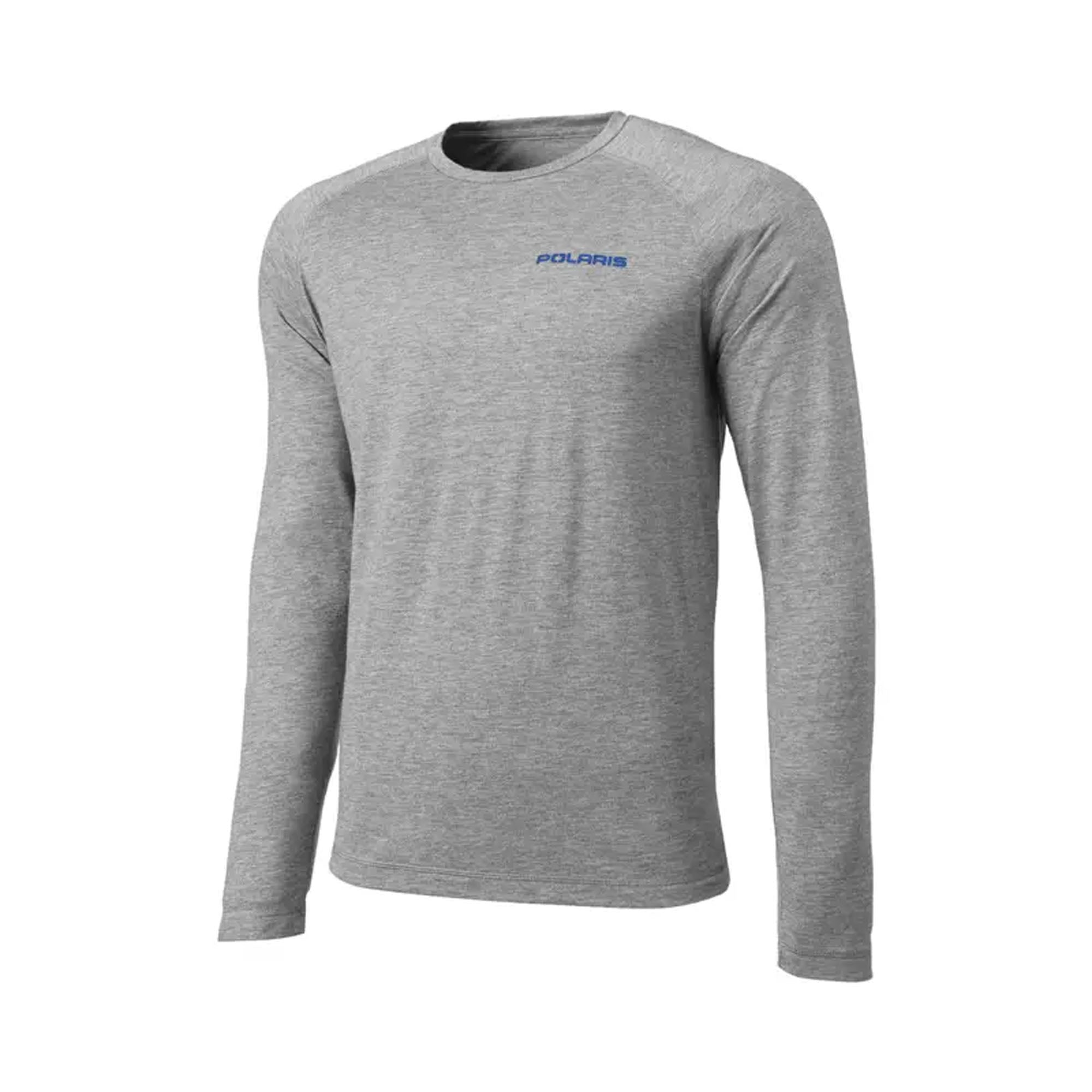 Polaris Men's Performance Long Sleeve Gray Mens