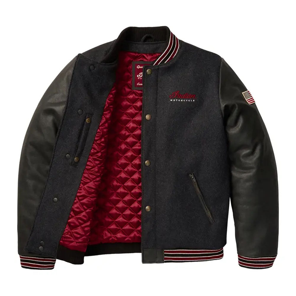 Indian Motorcycle Mens Varsity 2 Jacket
