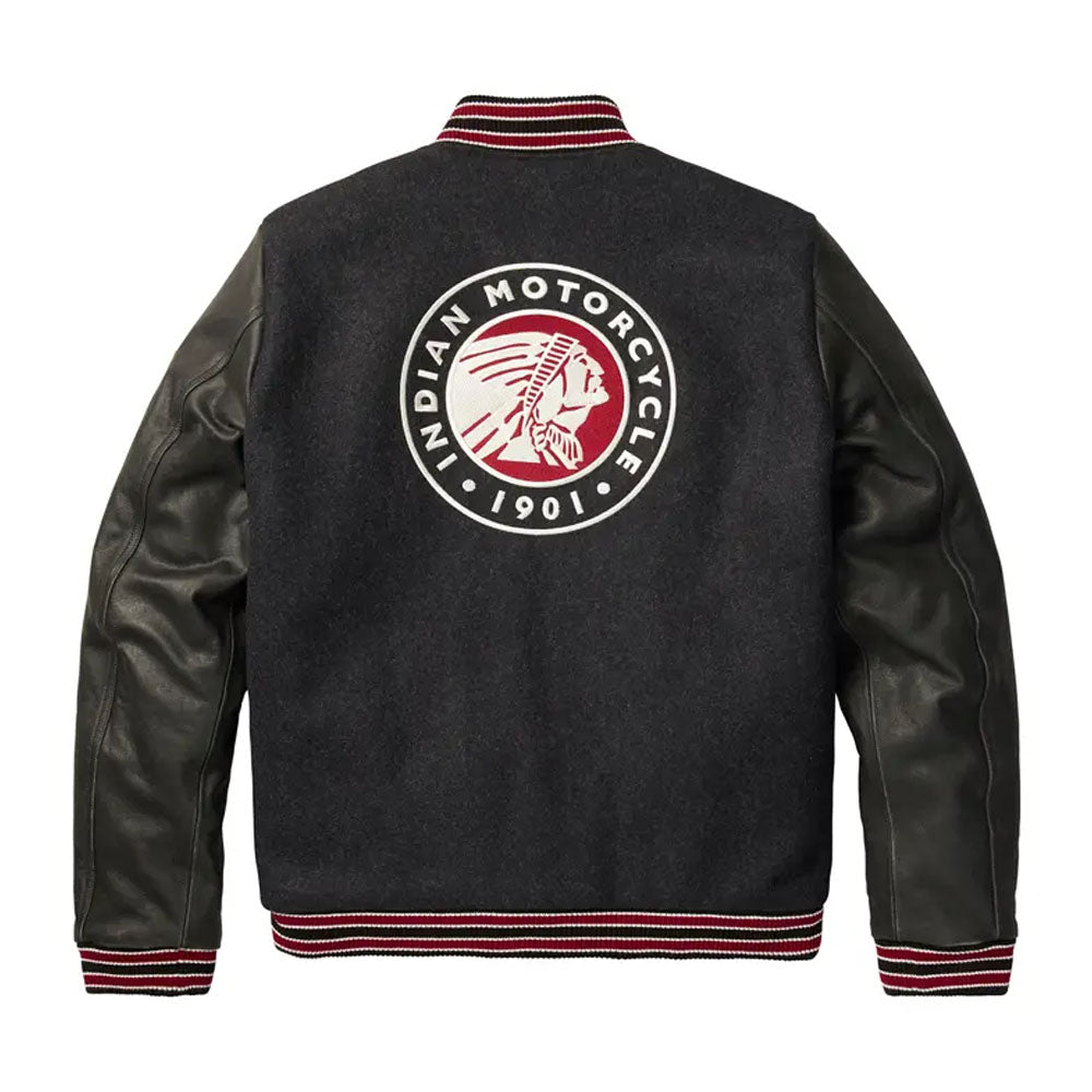 Indian Motorcycle Mens Varsity 2 Jacket
