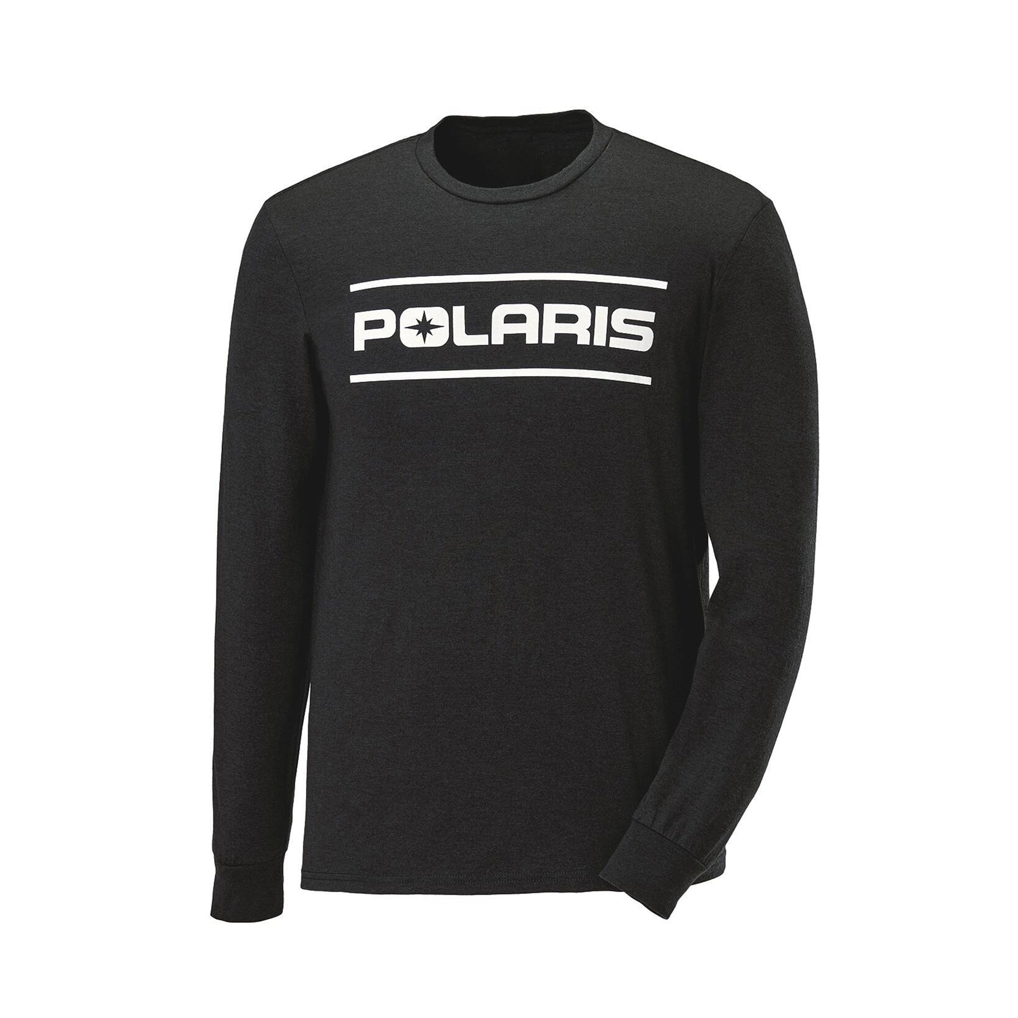 Polaris Dash Long Sleeve T-Shirt Black/White Mens