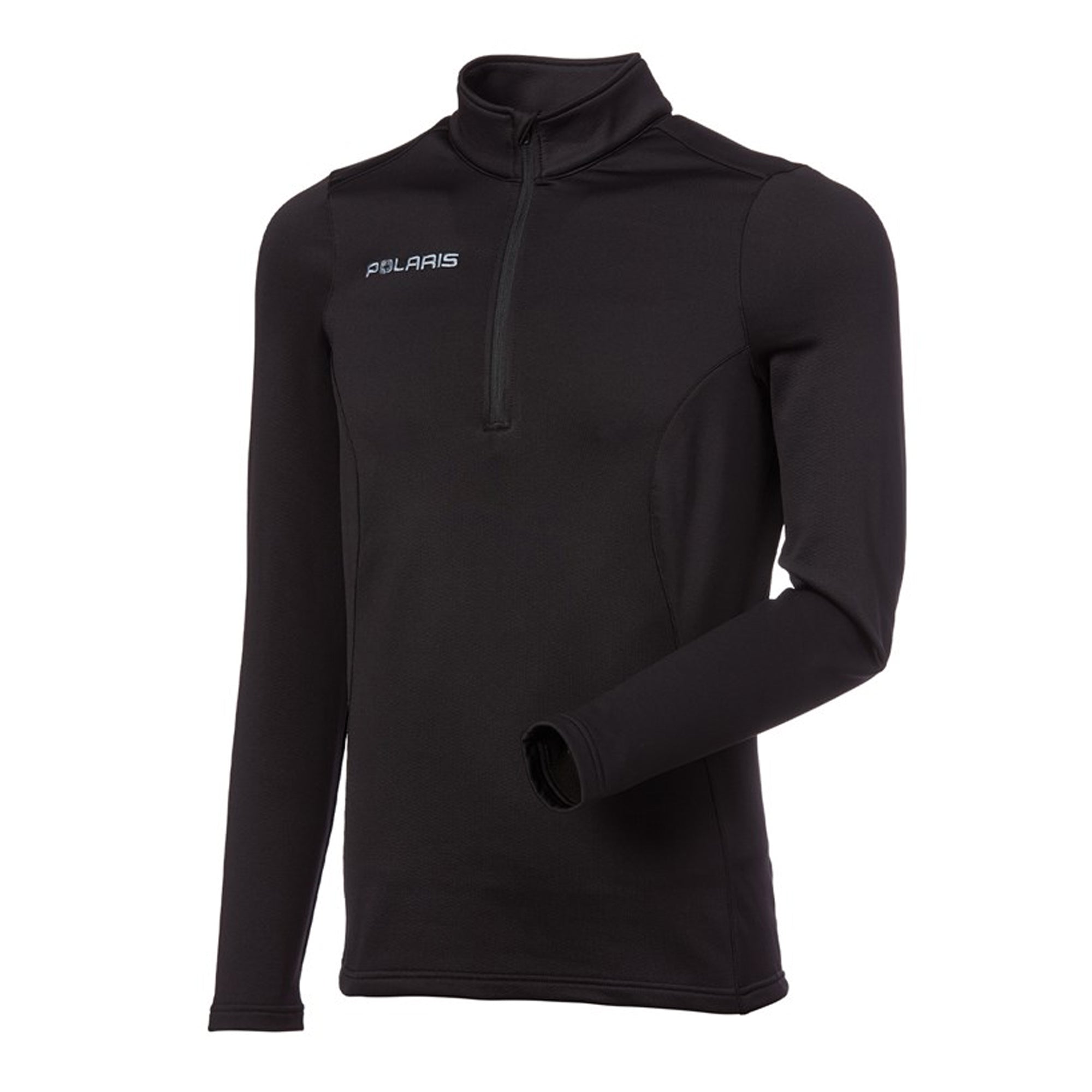 Polaris Tech 1/4 Zip Jacket Black/Grey Womens