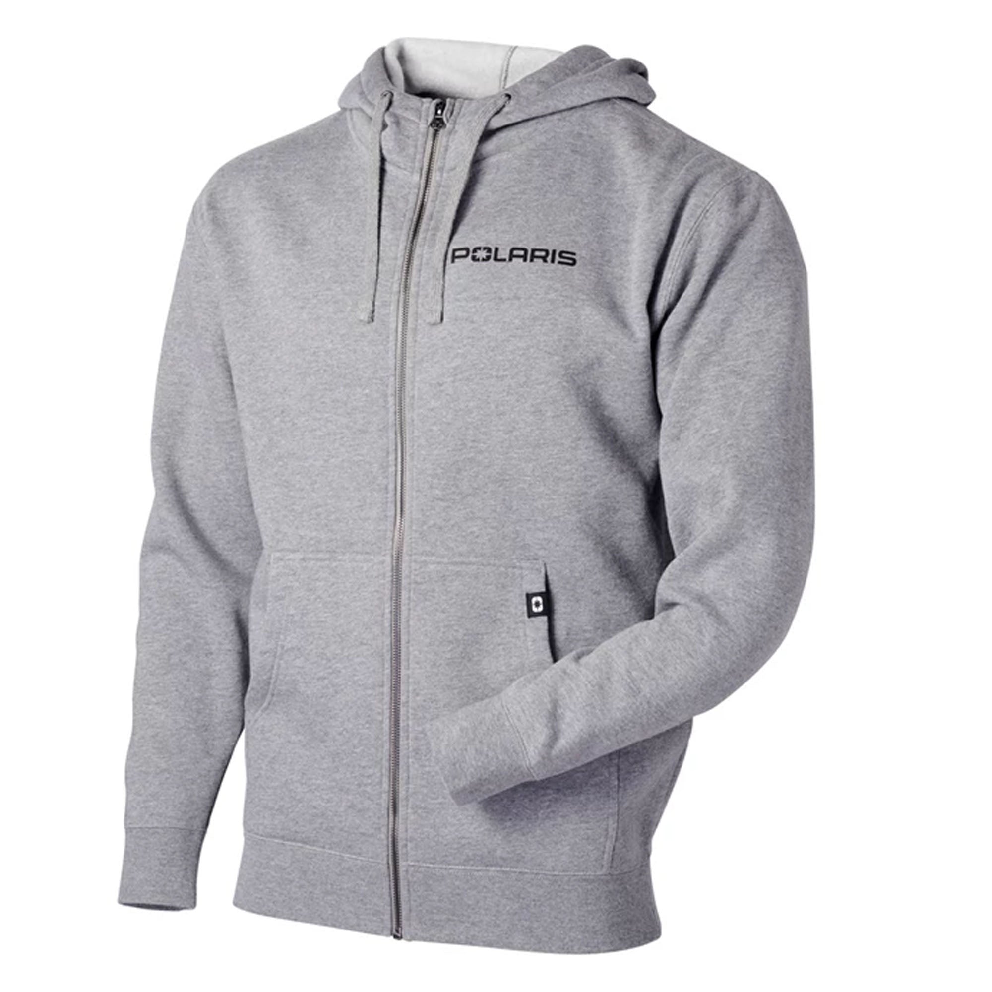 Polaris Venture Full-Zip Hoodie Grey/Black Mens