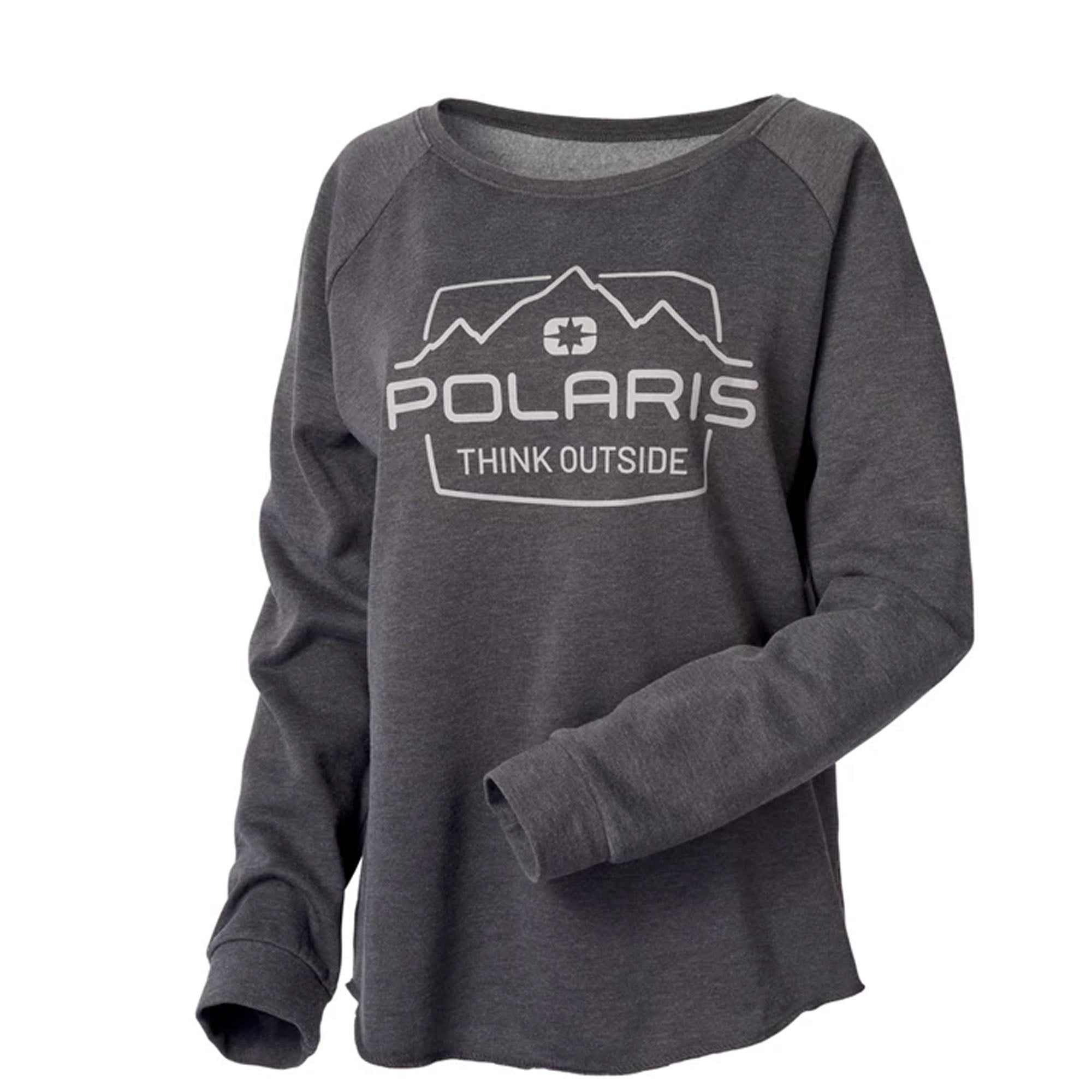 Polaris Adventure Crew Sweatshirt Black Womens