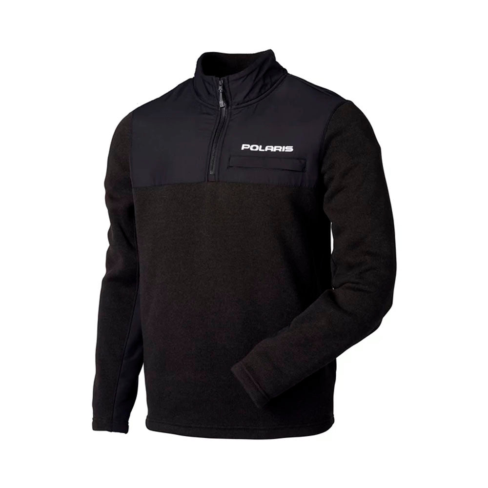 Polaris Titan Mid-Layer 1/4 Zip Sweatshirt Black Mens