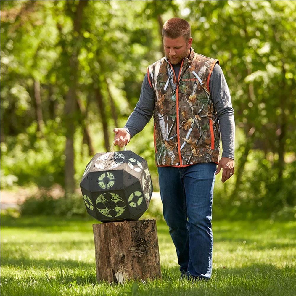 Polaris Revolve Reversible Vest Camo Green