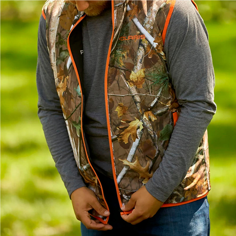 Polaris Revolve Reversible Vest Camo Green