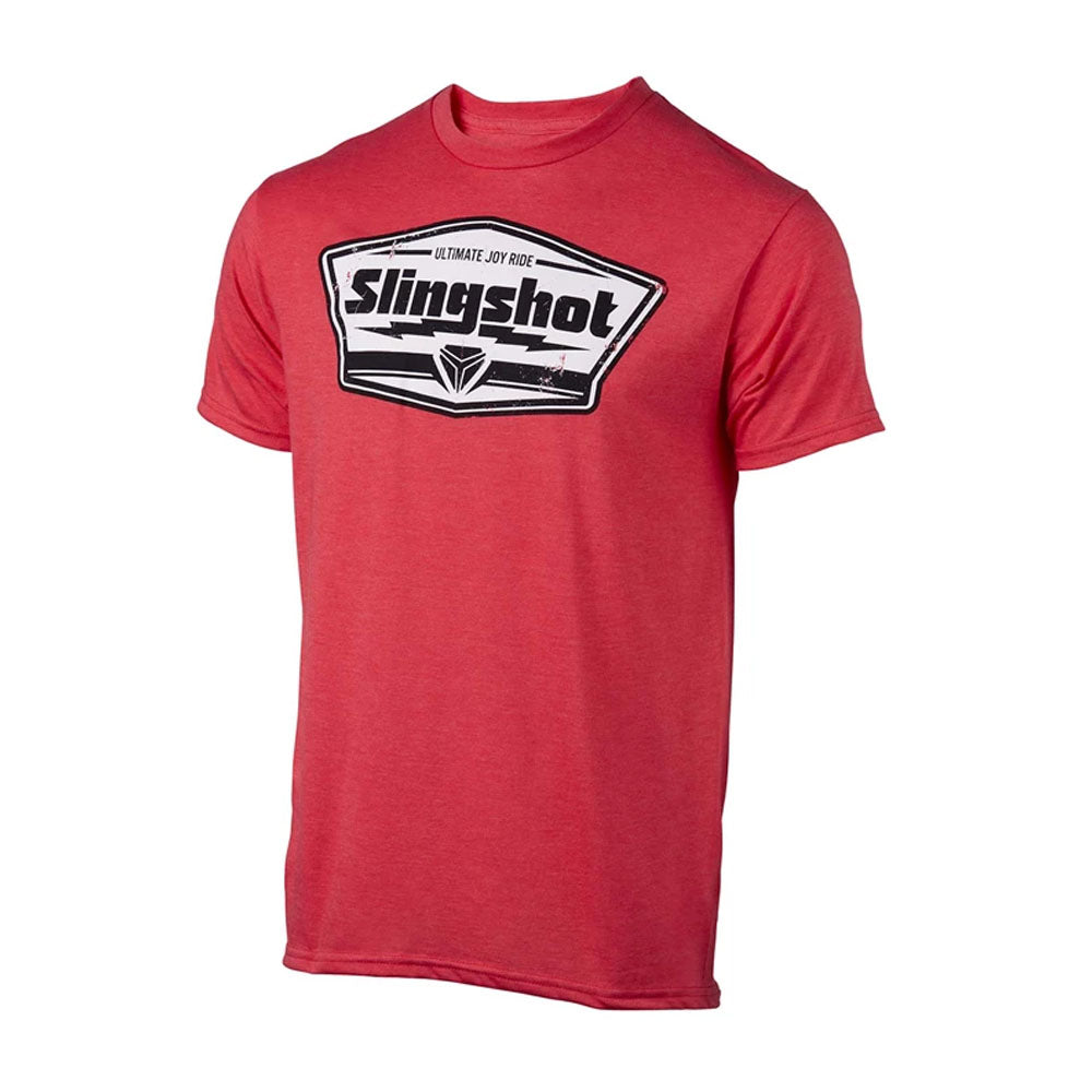 Polaris Short-Sleeve Badge T-Shirt Red Mens